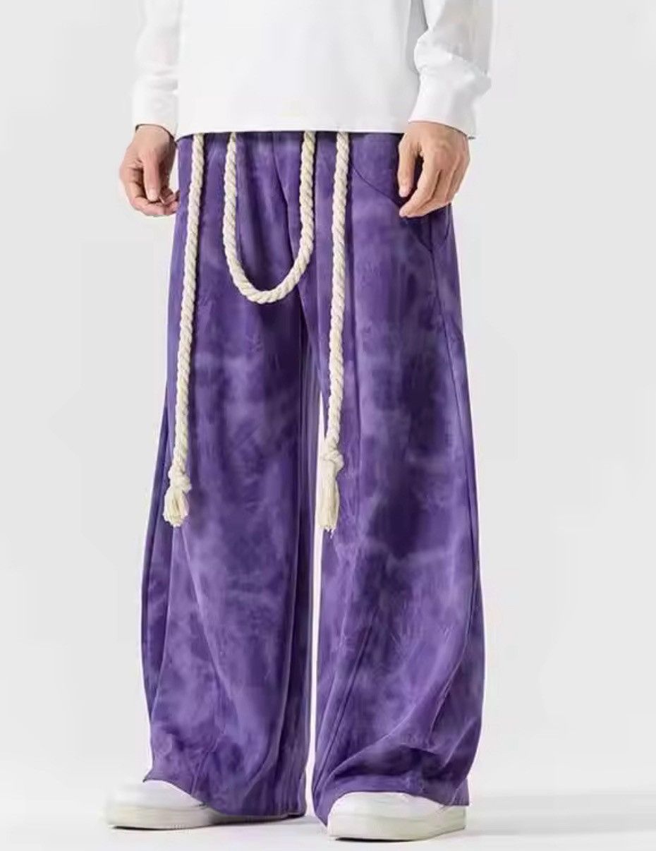 Japanese Brand Baggy rope lace sweats Size US 30 / EU 46 - 3 Thumbnail