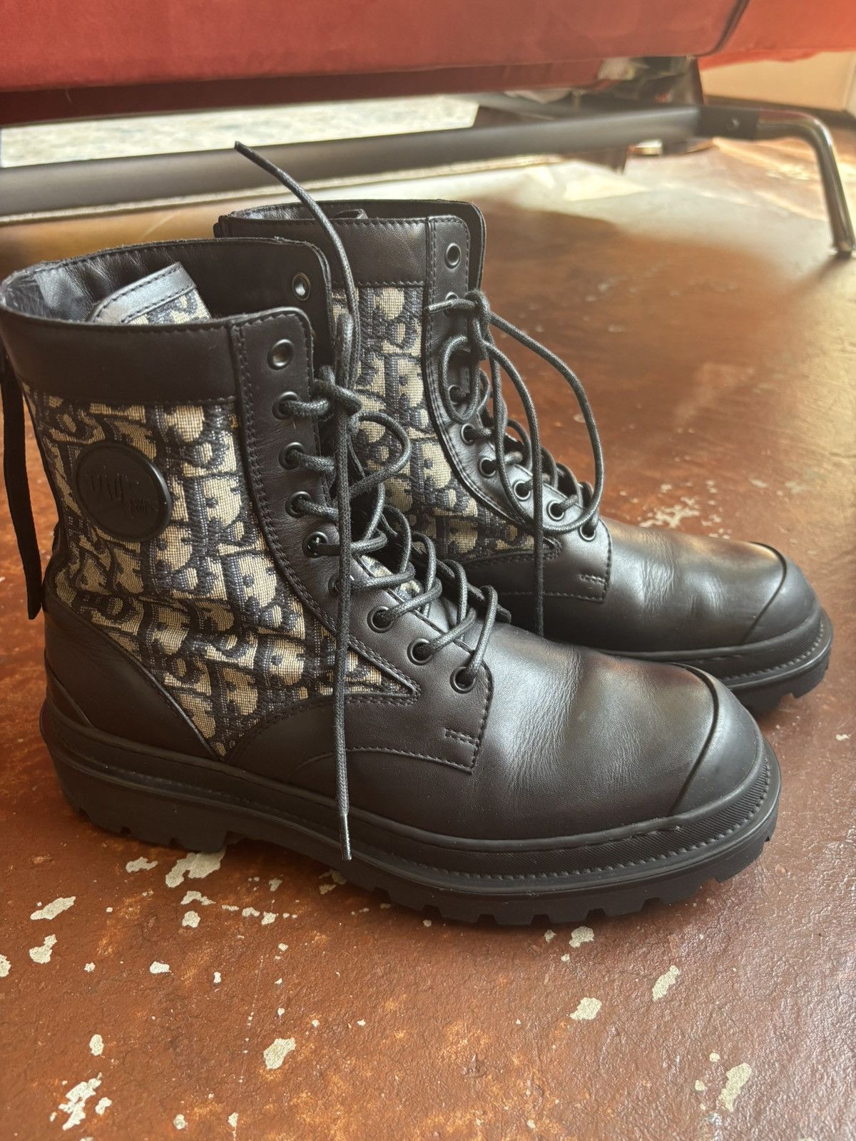 Dior Christian Dior Explorer Ankle Boots Black Size 41 | Grailed
