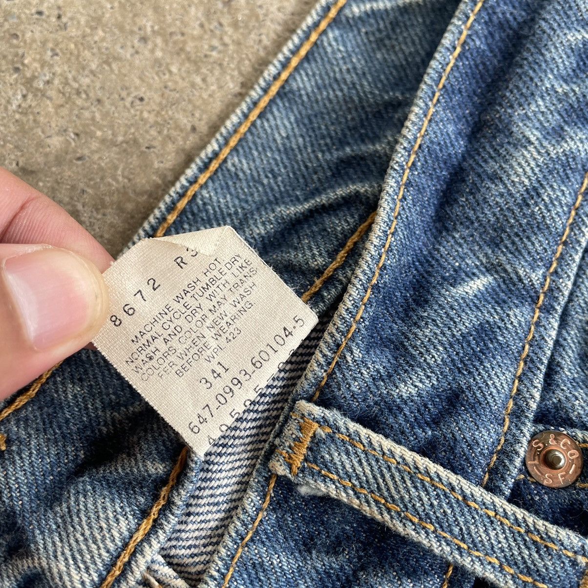 Levi's × Vintage 🔥Vintage Levis 505 Stoned Washed Distress Denim Jeans Size US 38 / EU 54 - 17 Thumbnail