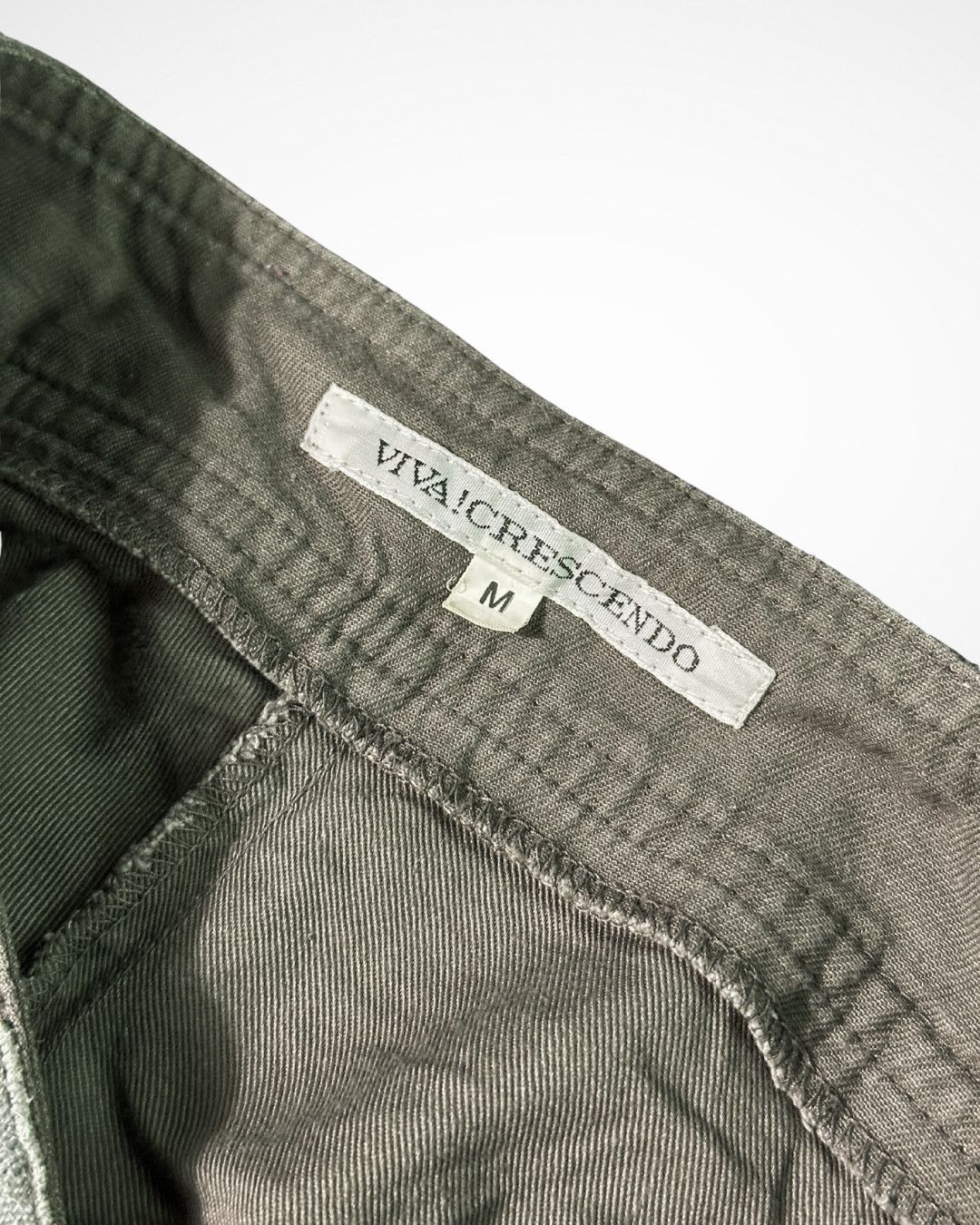 Japanese Brand 2000s Bondage Strap Capri Pants Size US 30 / EU 46 - 3 Thumbnail