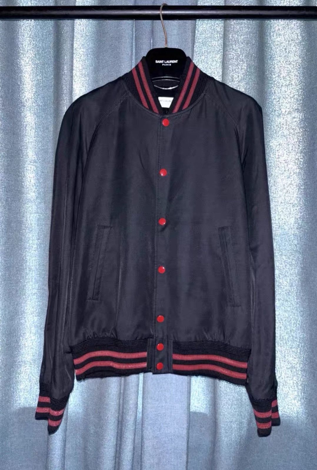 Saint Laurent Paris Saint Laurent SLP 2017SS Varsity Jacket Size US M / EU 48-50 / 2 - 1 Thumbnail