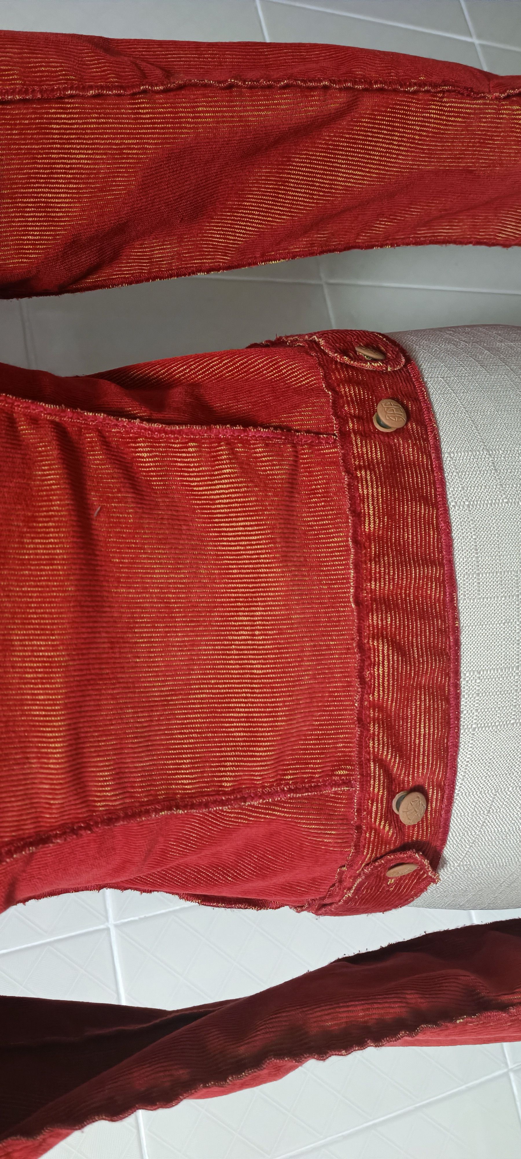 Jean Paul Gaultier 90's - Lightweight fine corduroy jacket Size S / US 4 / IT 40 - 22 Thumbnail