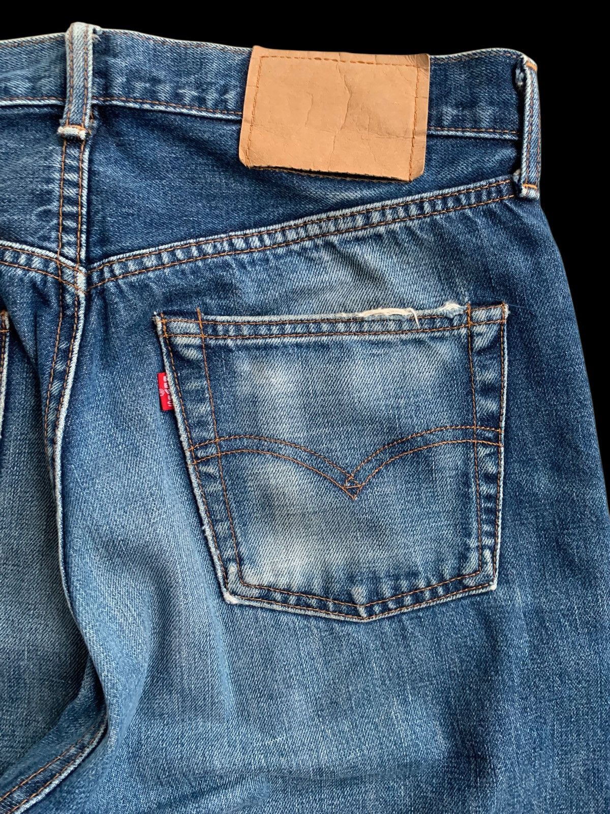 Japanese Brand Vintage Levi's J22 Selvedge Distressed Denim Made In Japan Size US 32 / EU 48 - 10 Thumbnail