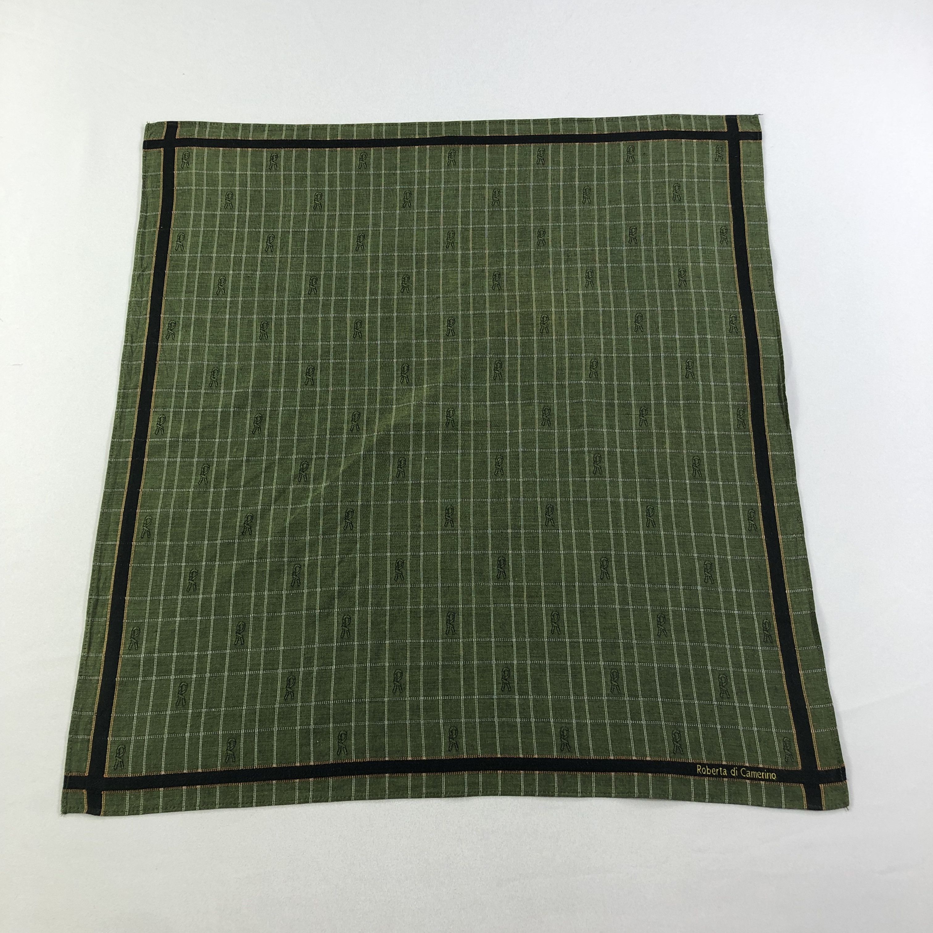 Roberta di Camerino × Vintage Roberta di Camerino Handkerchief Neckerchief Bandana H2189 Size ONE SIZE - 2 Thumbnail