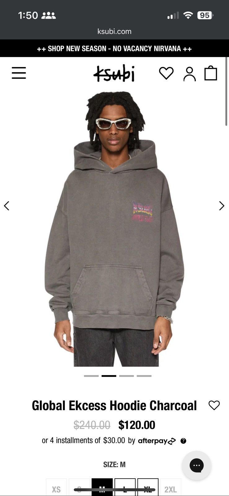 Ksubi ksubi hoodie Size US M / EU 48-50 / 2 - 1 Thumbnail