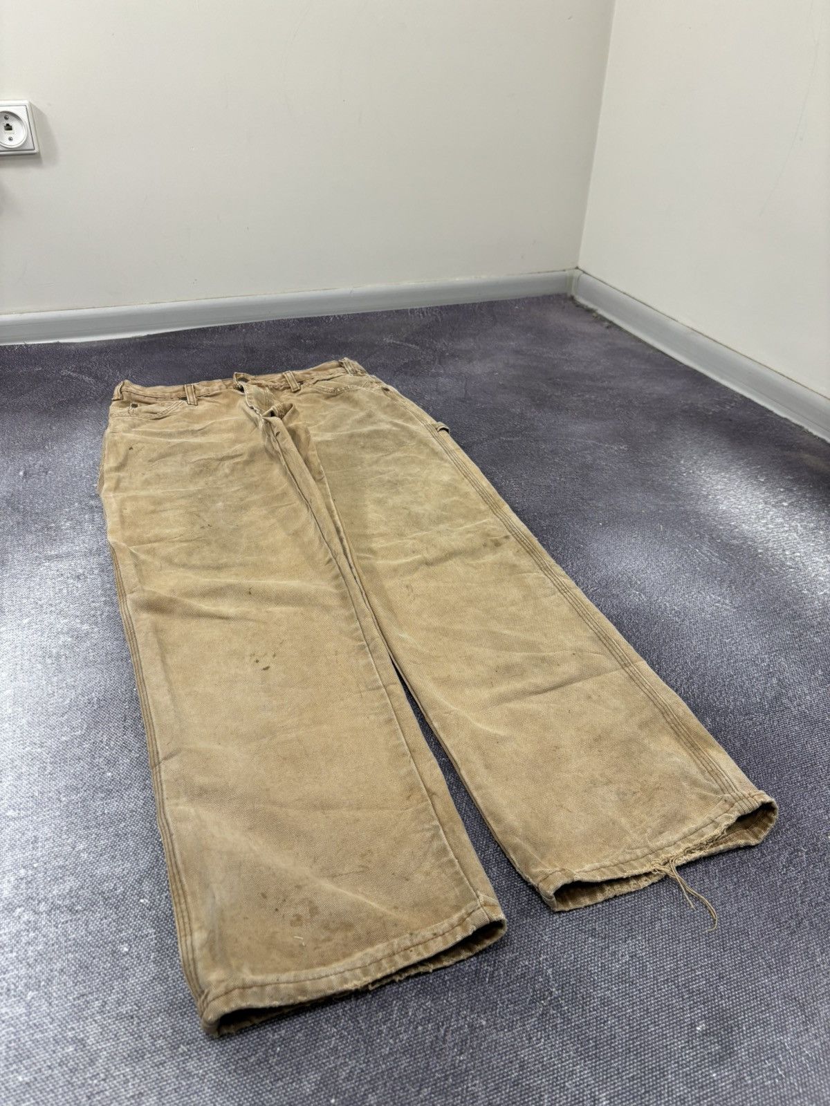 Dickies × Vintage Vintage Dickies Y2K Skate Carpenter Work Hype Baggy Pants Size US 34 / EU 50 - 10 Thumbnail