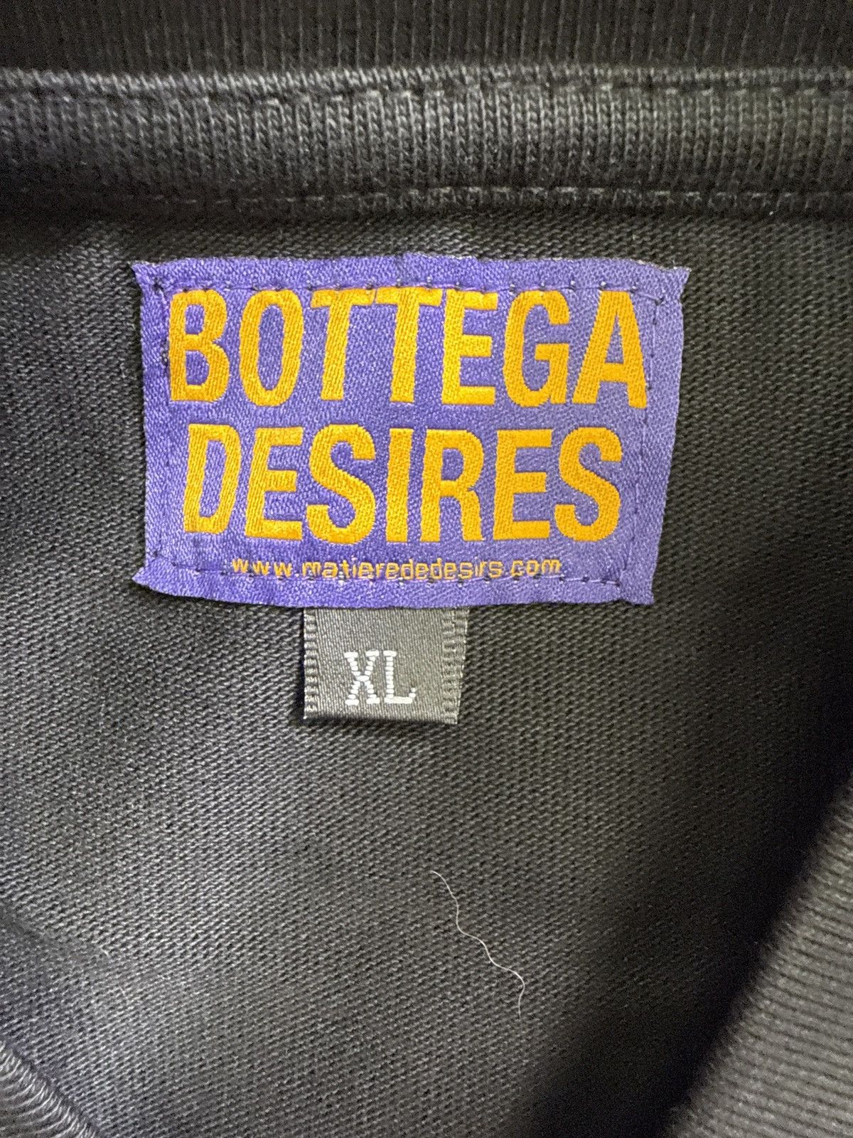 Bottega Desires BOTTEGA DESIRES BLACK RACE TEE Size US XL / EU 56 / 4 - 3 Thumbnail
