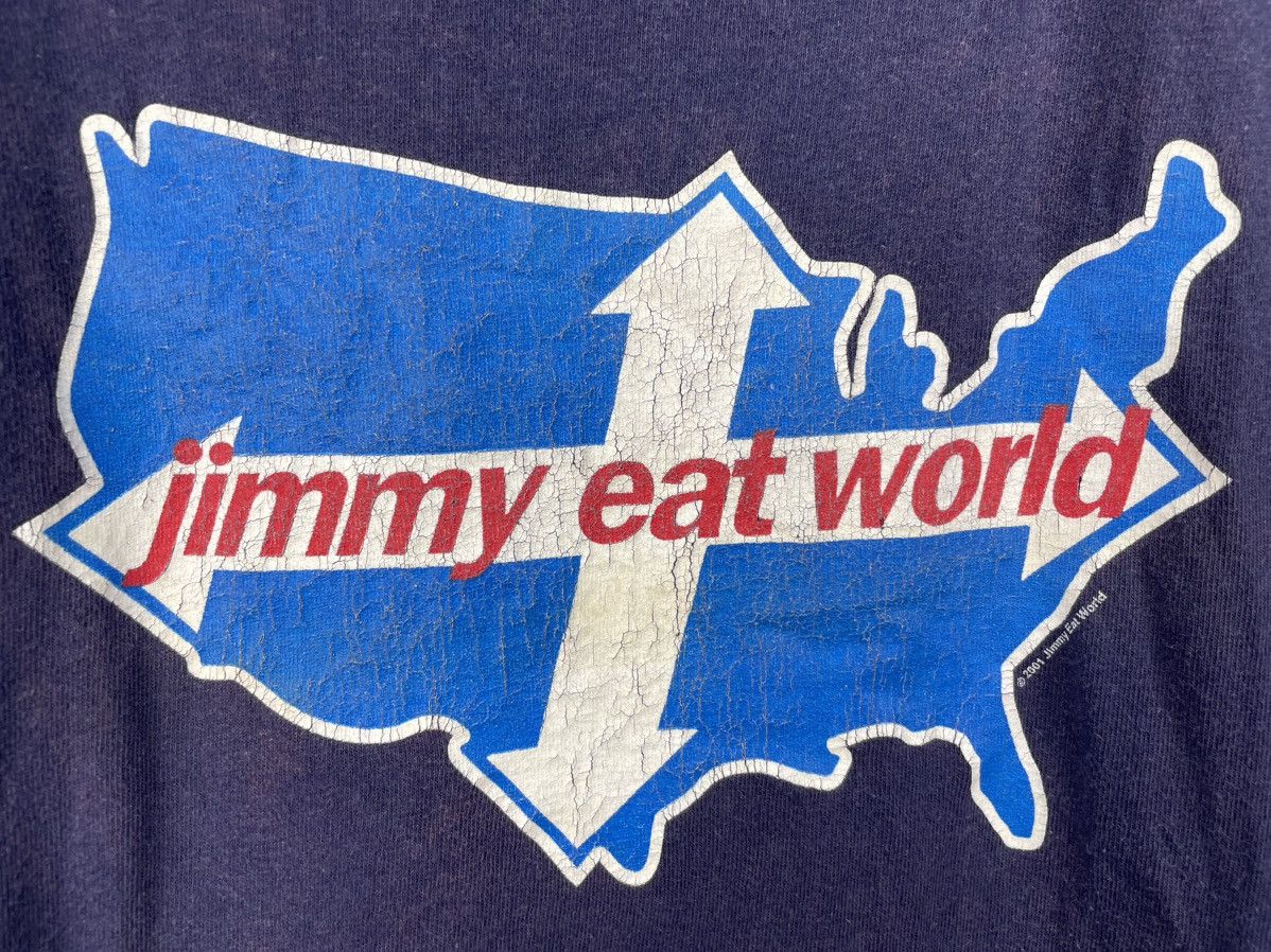 Band Tees Vintage Y2K jimmy eat world band t shirt Size US L / EU 52-54 / 3 - 4 Thumbnail