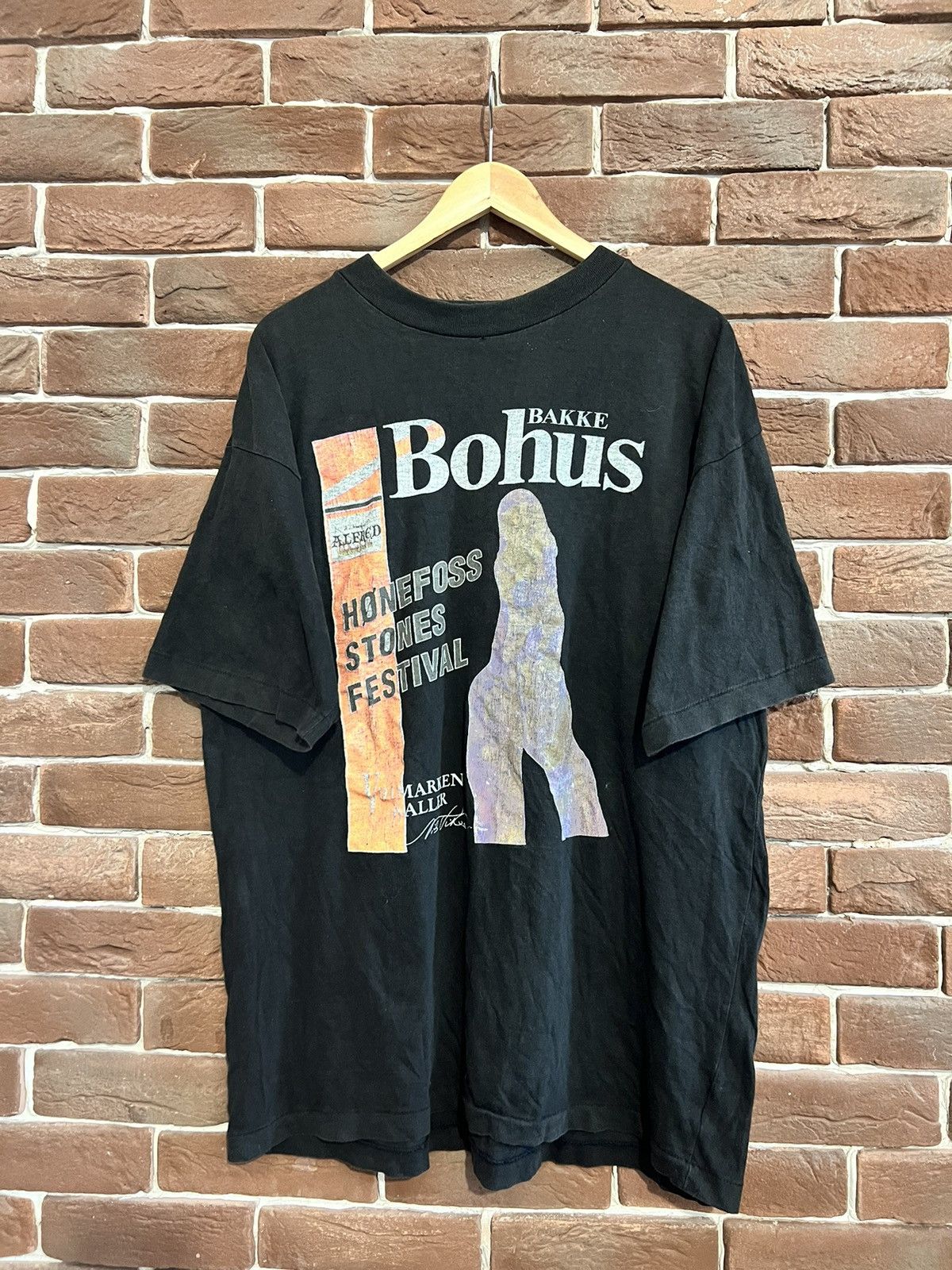 Band Tees Vintage 90s The Rolling Stones Bohus Balle Tour Band Tee Size US XL / EU 56 / 4 - 2 Thumbnail