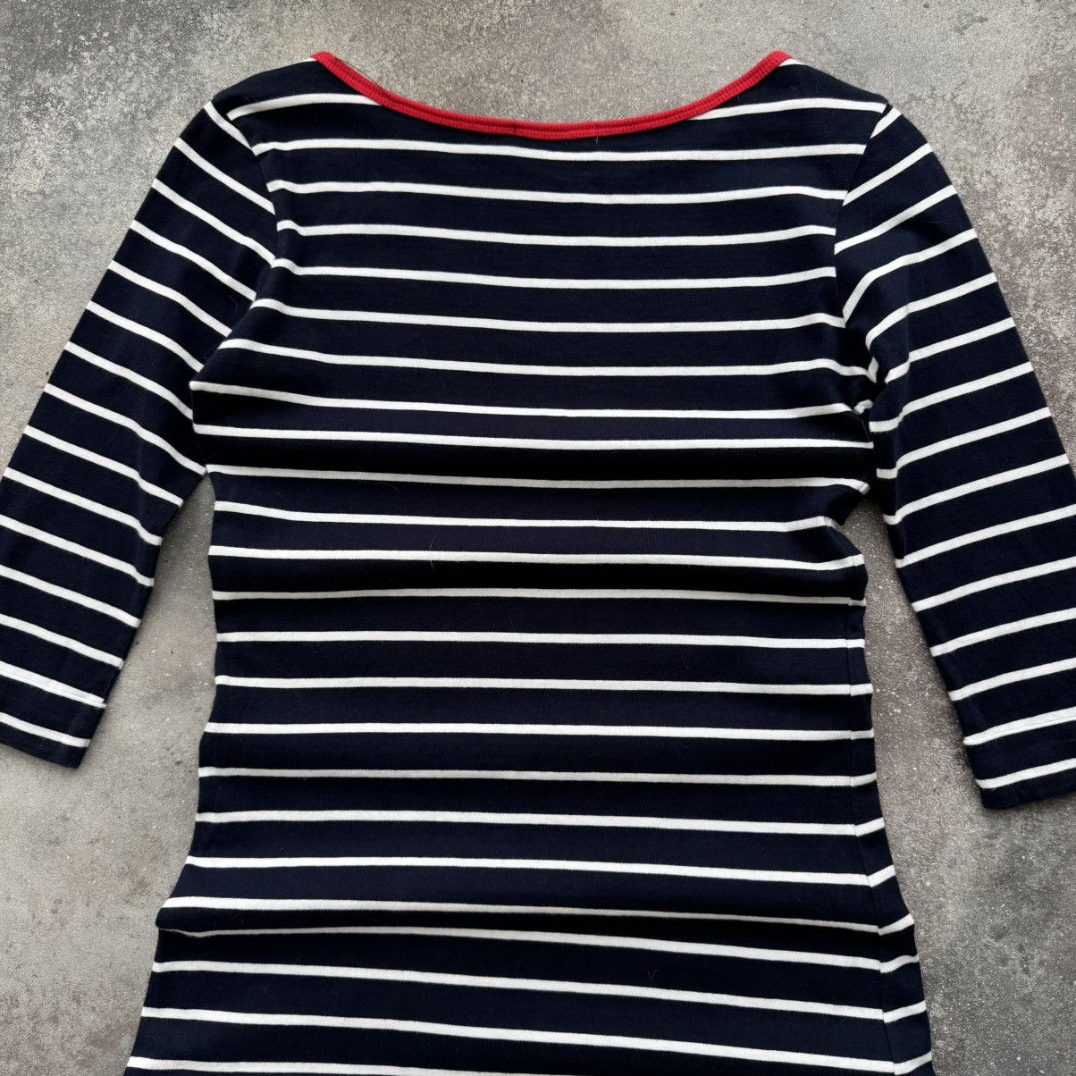 Polo Ralph Lauren × Vintage Polo Ralph Lauren Vintage Stripped Long T-Shirt / Dress Size S / US 4 / IT 40 - 11 Thumbnail