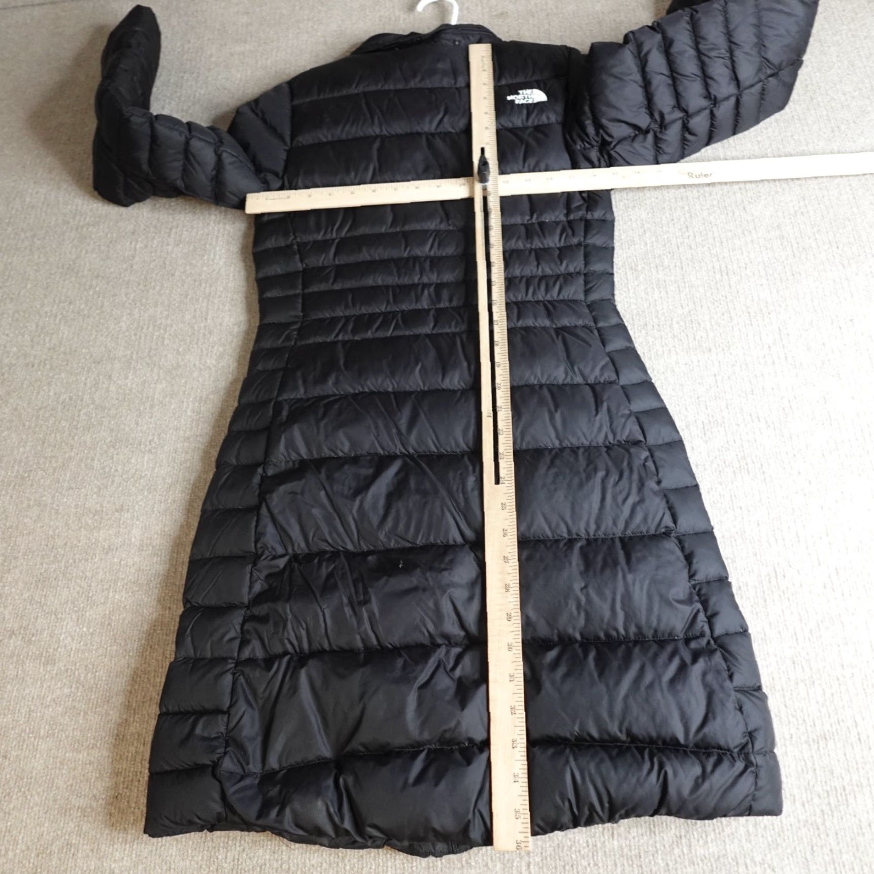 The North Face The North Face Womens Jacket XS Black Full Zip Down Parka Hooded 550 Parka Size XS / US 0-2 / IT 36-38 - 7 Thumbnail
