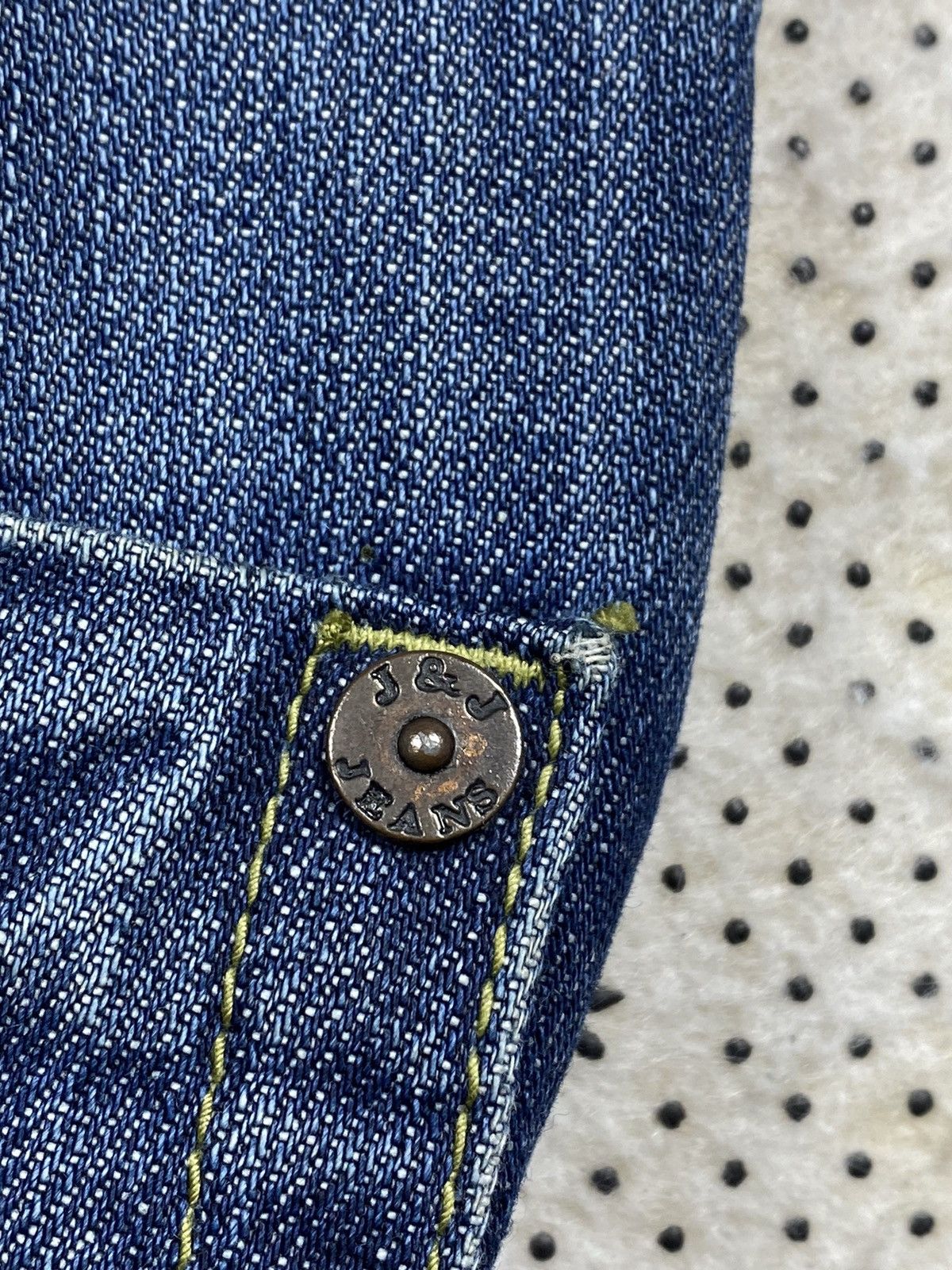 Hysteric Glamour × Japanese Brand Distressed Denim By J & J Jeans Size US 34 / EU 50 - 8 Thumbnail