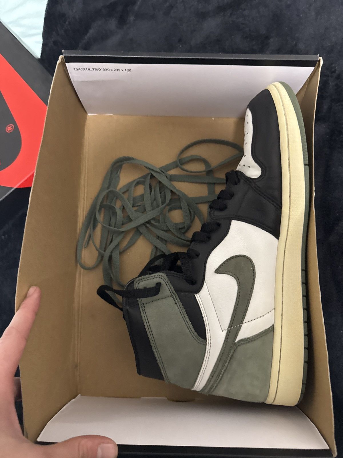 Jordan Brand Jordan 1 clay green Size US 12 / EU 45 - 4 Thumbnail