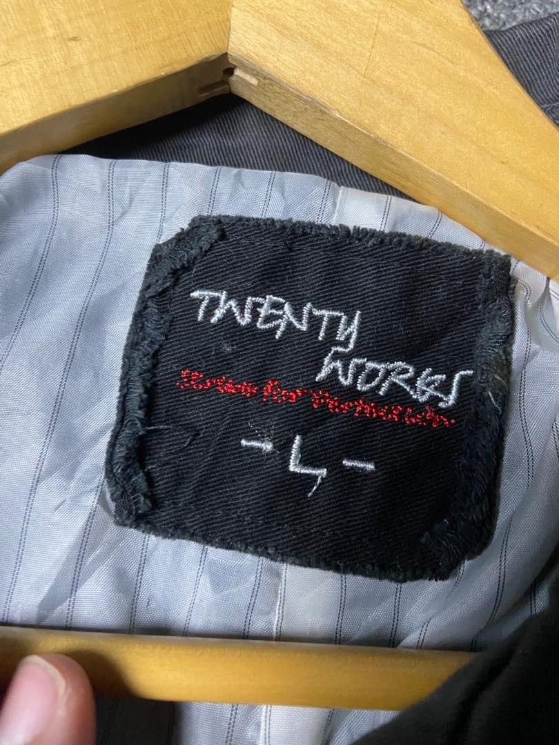 Japanese Brand Twenty Works Multipocket Jacket with Hidden Button (173) Size US L / EU 52-54 / 3 - 7 Thumbnail