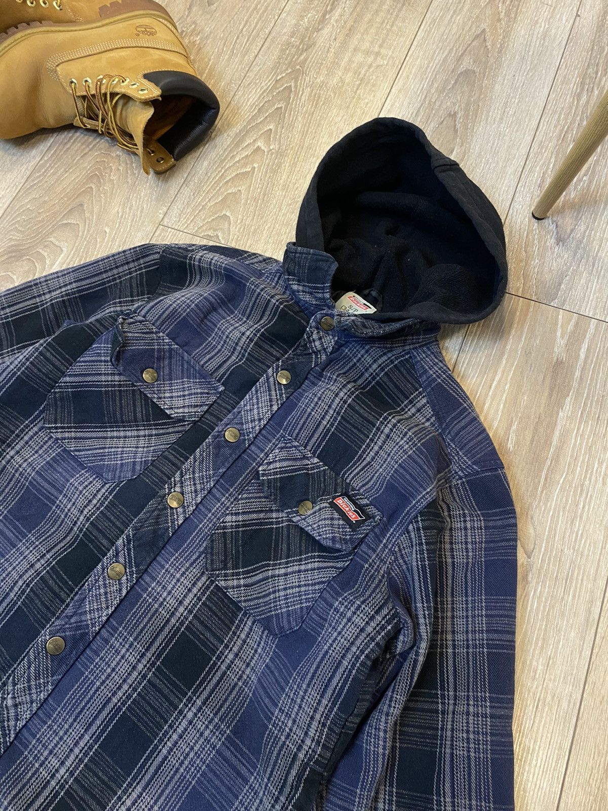 Dickies × Vintage VINTAGE DICKIES FLANNEL JACKET Size US S / EU 44-46 / 1 - 2 Thumbnail