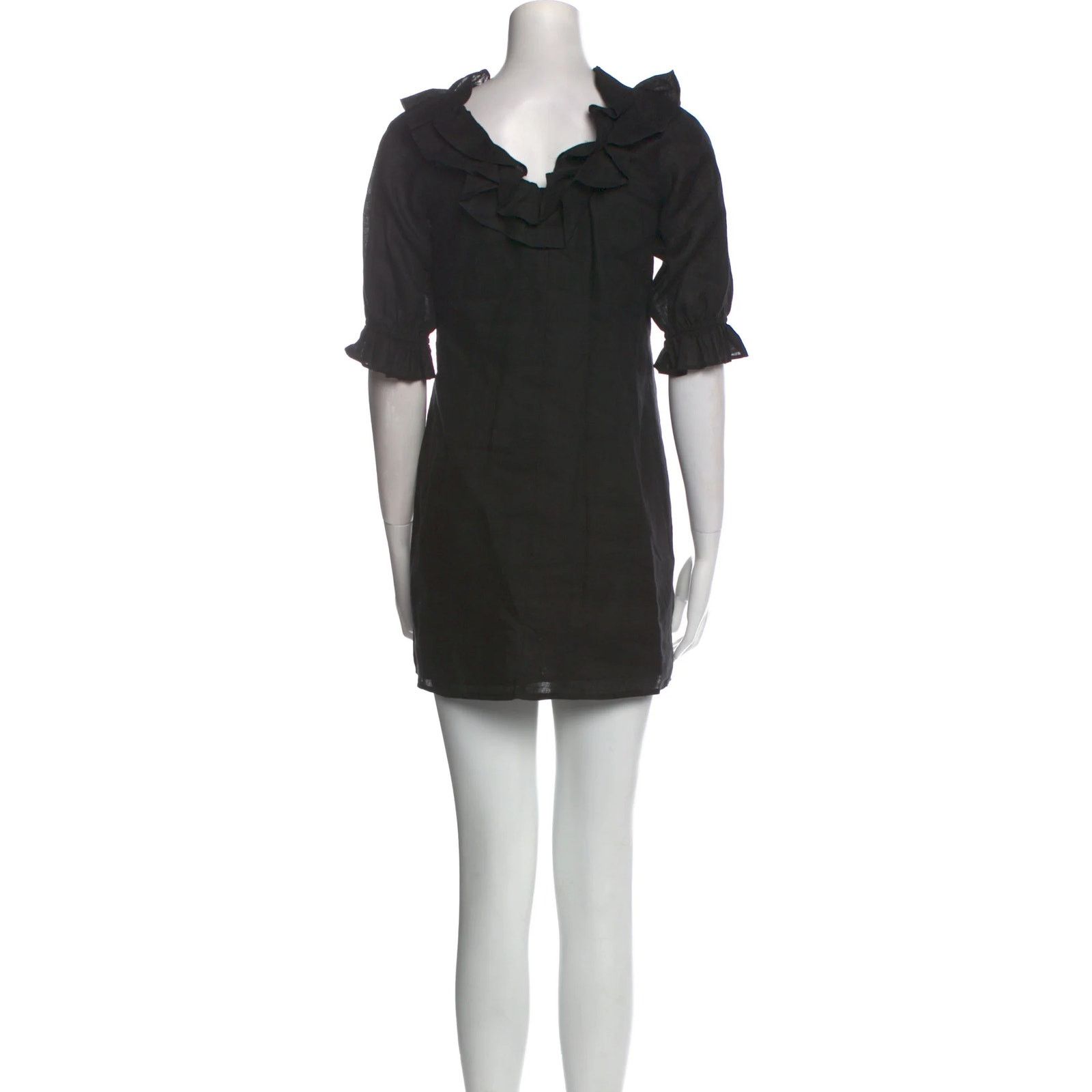 Reformation Reformation Cowl Neck Mini Dress - Size XS Size XS / US 0-2 / IT 36-38 - 2 Thumbnail
