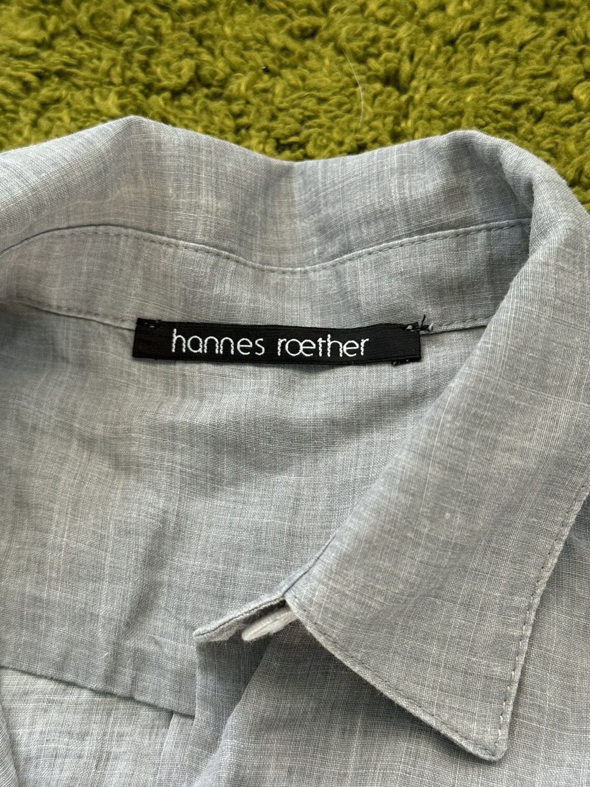 Designer × hannes roether Hannes Roether avant garde 100% ramie dress tunic Size M / US 6-8 / IT 42-44 - 3 Thumbnail