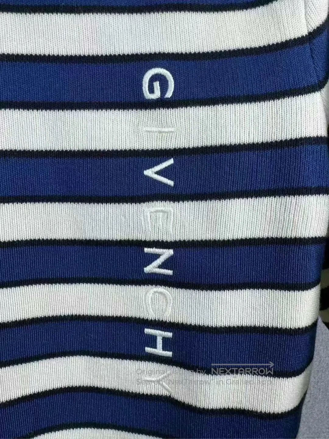 Givenchy givenchy blue striped knit sweater size small. Size US S / EU 44-46 / 1 - 4 Thumbnail