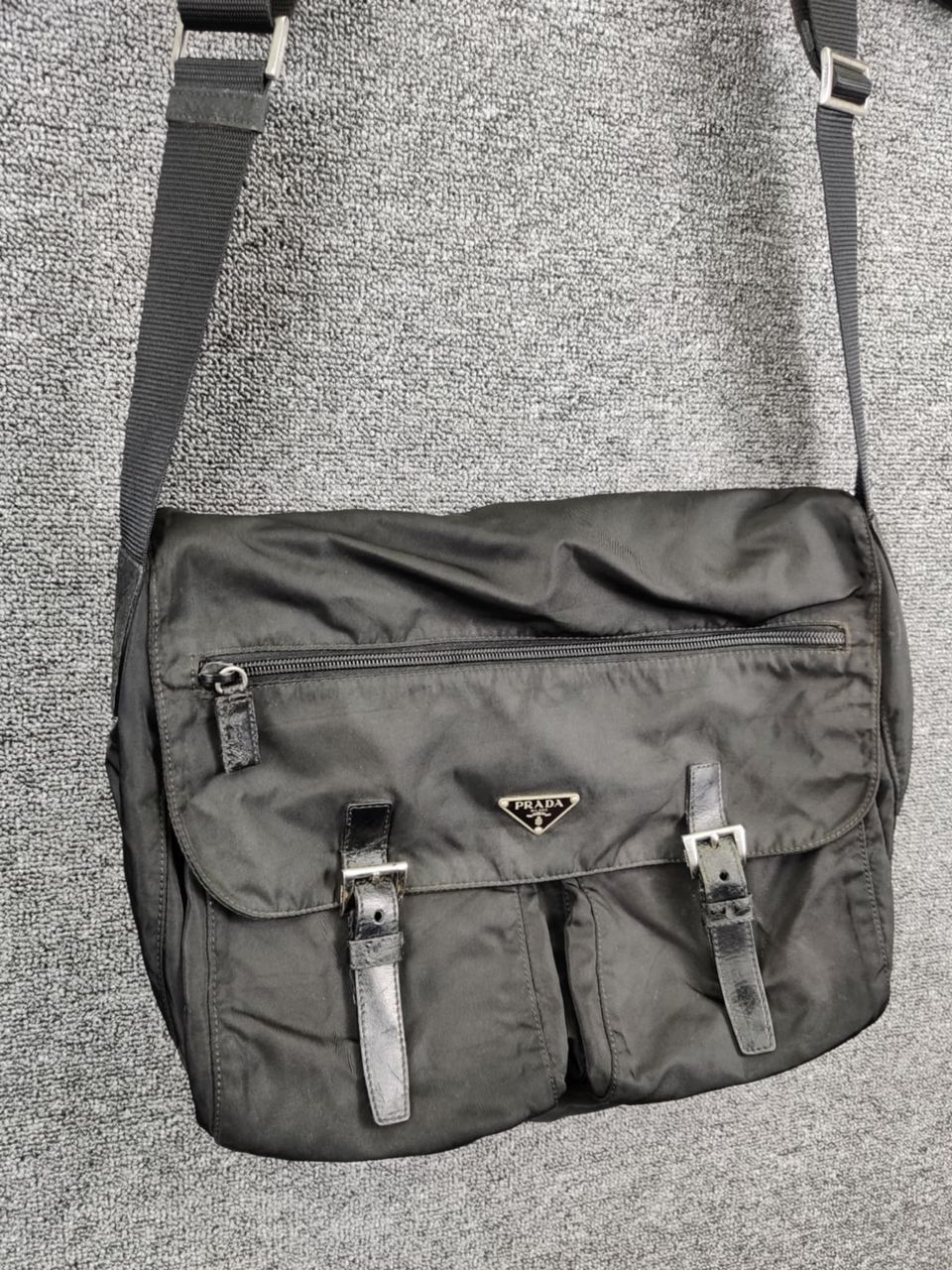 Prada Prada Bag Nylon Black Size ONE SIZE - 5 Thumbnail