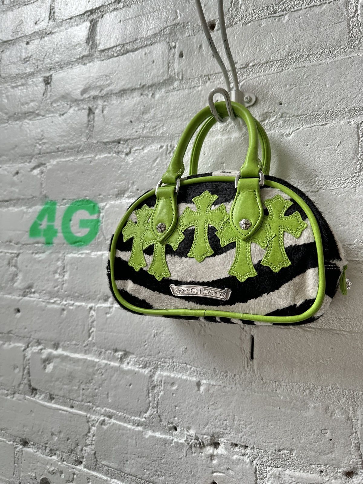 Chrome Hearts CHROME HEARTS CROSS 4G GREEN MINI DUFFLE Size ONE SIZE - 3 Thumbnail