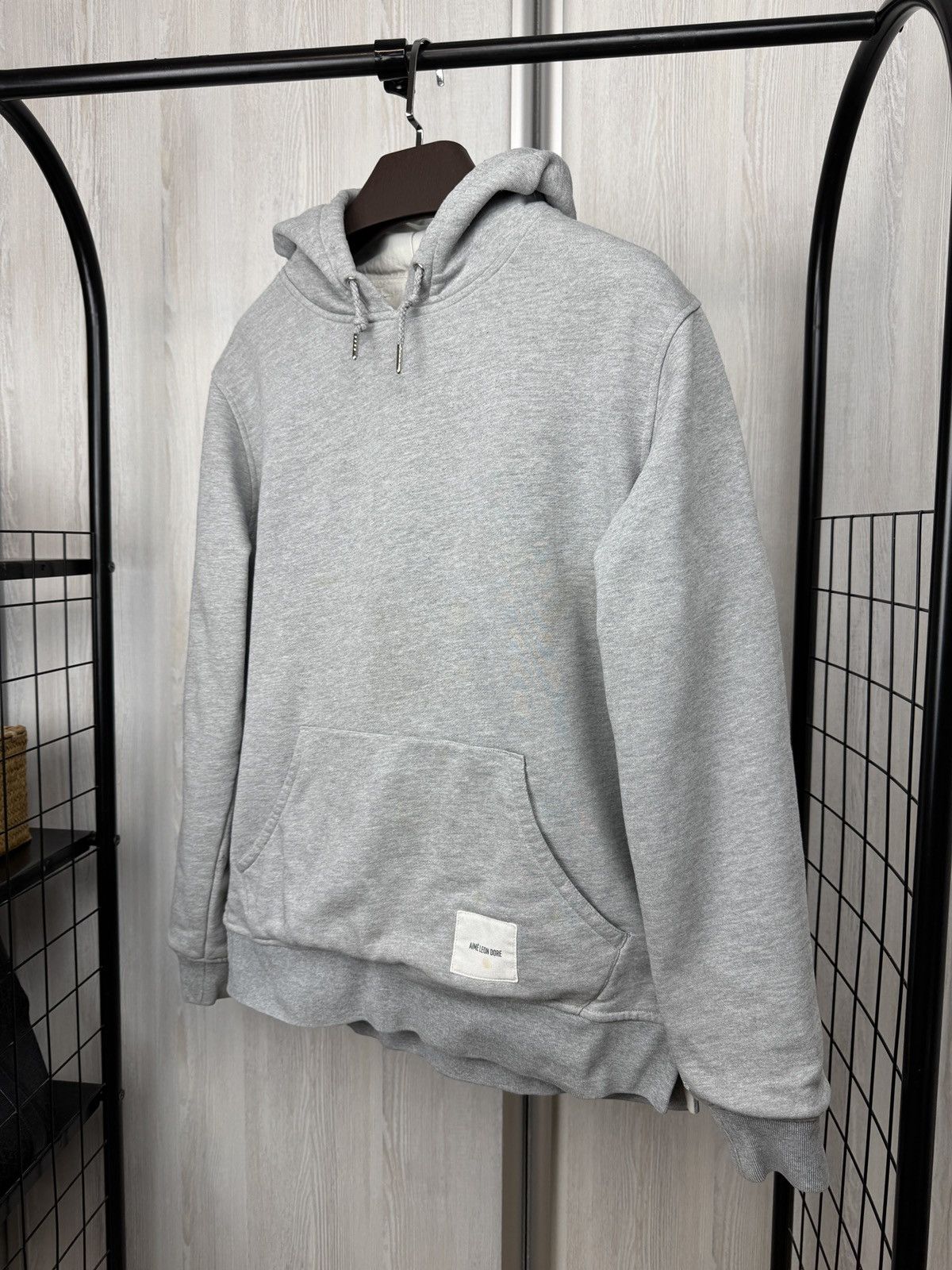 Aime Leon Dore Aime Leon Dore vintage grey distressed faded grey hoodie Size US L / EU 52-54 / 3 - 4 Thumbnail