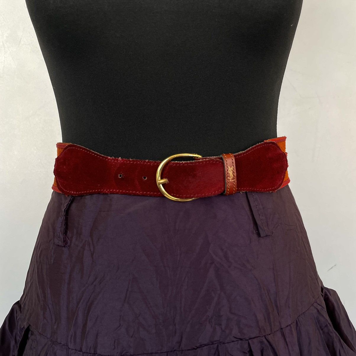 Yves Saint Laurent Archive 89’s Yves Saint Laurent YSL Leather Belt RARE Size ONE SIZE - 2 Thumbnail