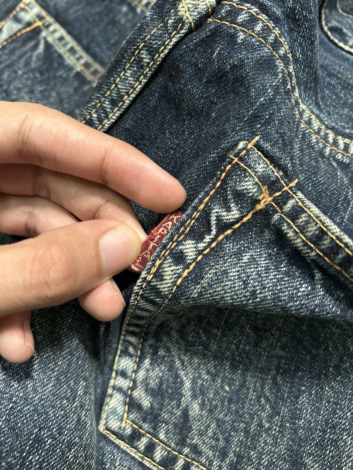 Kapital × Kapital Kountry × Vintage KAPITAL BY KIRO HIRATA SELVEDGE MADE IN JAPAN DENIM☠️🎌 Size US 29 - 12 Thumbnail