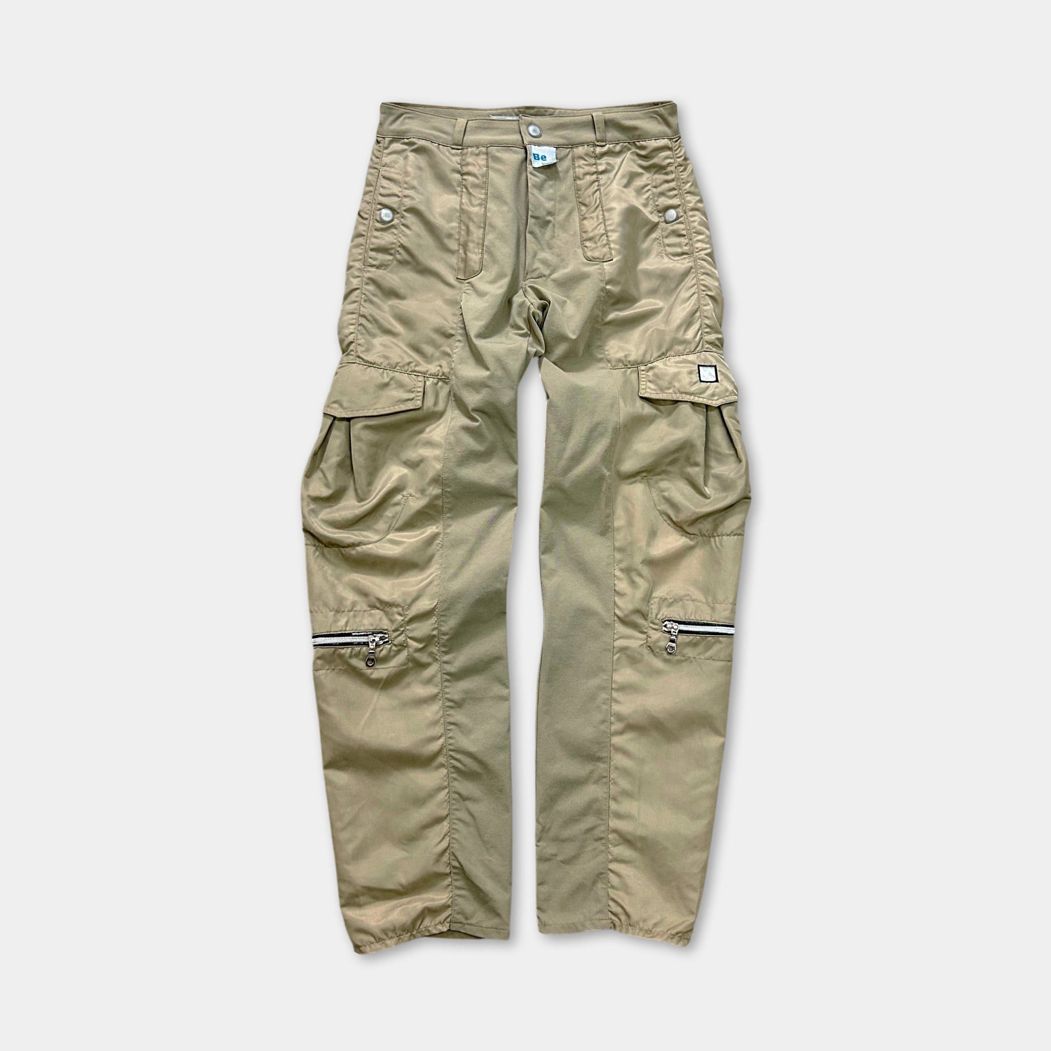 Marithe + Francois Girbaud Marithé + François Girbaud 2000s Technical Nylon Cargo Pants Size US 32 / EU 48 - 1 Thumbnail