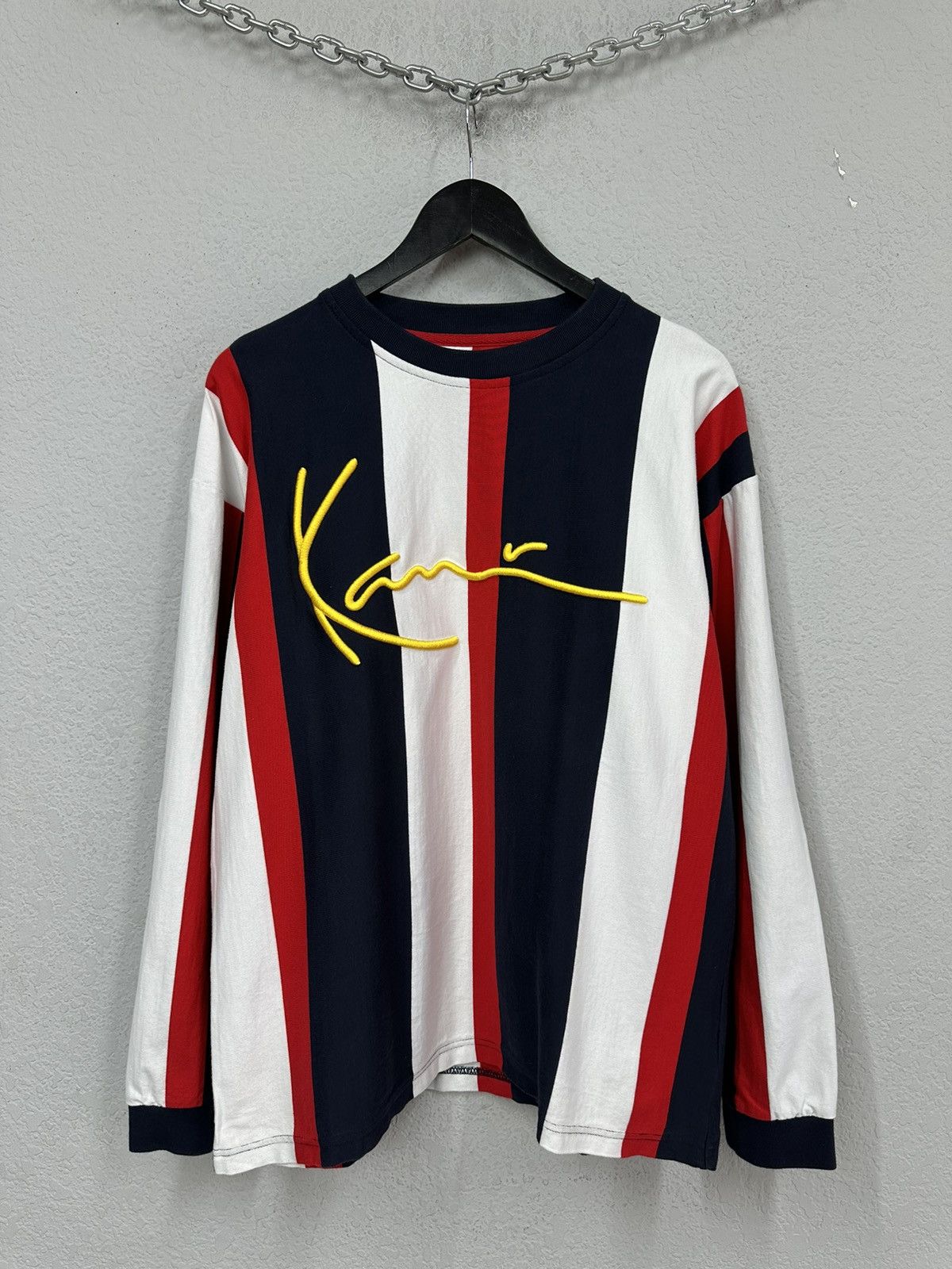 Karl Kani Vintage Karl Kani Long Sleeve Hoodie Y2k Streetwear Japanese Size US L / EU 52-54 / 3 - 3 Thumbnail