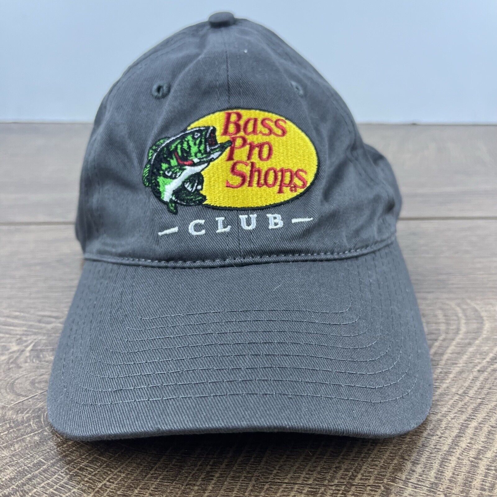 Other Bass Pro Shops Hat Bass Pro Club Hat Gray Hat Adjustable Hat Size ONE SIZE - 2 Thumbnail
