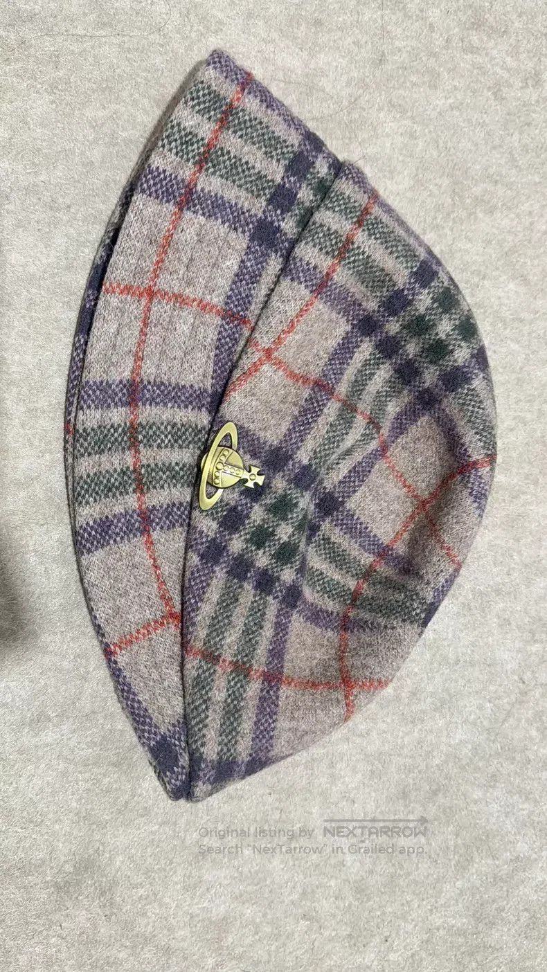 Vivienne Westwood Vivienne Westwood Purple Newsboy Hat Size ONE SIZE - 6 Thumbnail