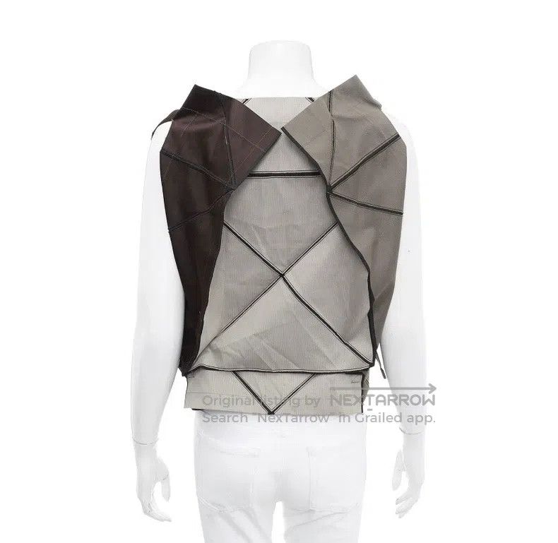 Issey Miyake Issey Miyake Origami Geometric Folded Women's Top Size L / US 10 / IT 46 - 3 Thumbnail