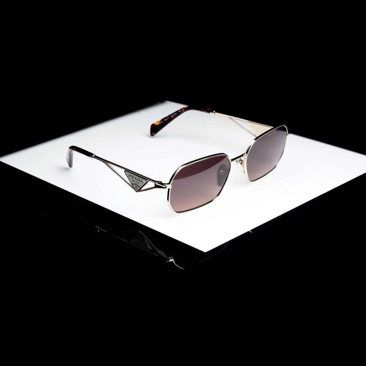 Prada PRADA 0PR A51S ZVN50C SUNGLASSES Size ONE SIZE - 1 Thumbnail