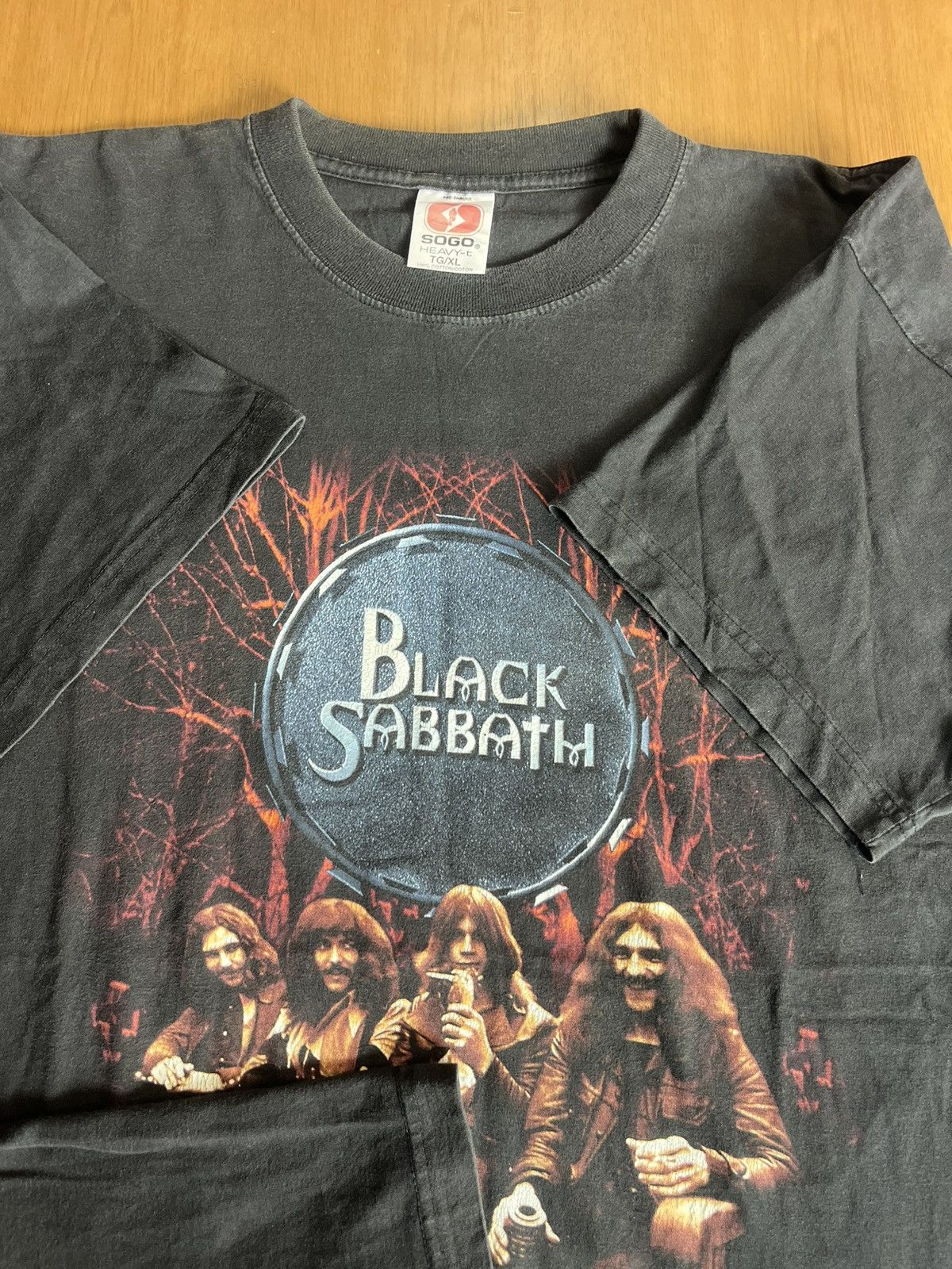 Black Sabbath Vintage BLACK SABBATH Band 90’s Tshirt Size US XL / EU 56 / 4 - 6 Thumbnail