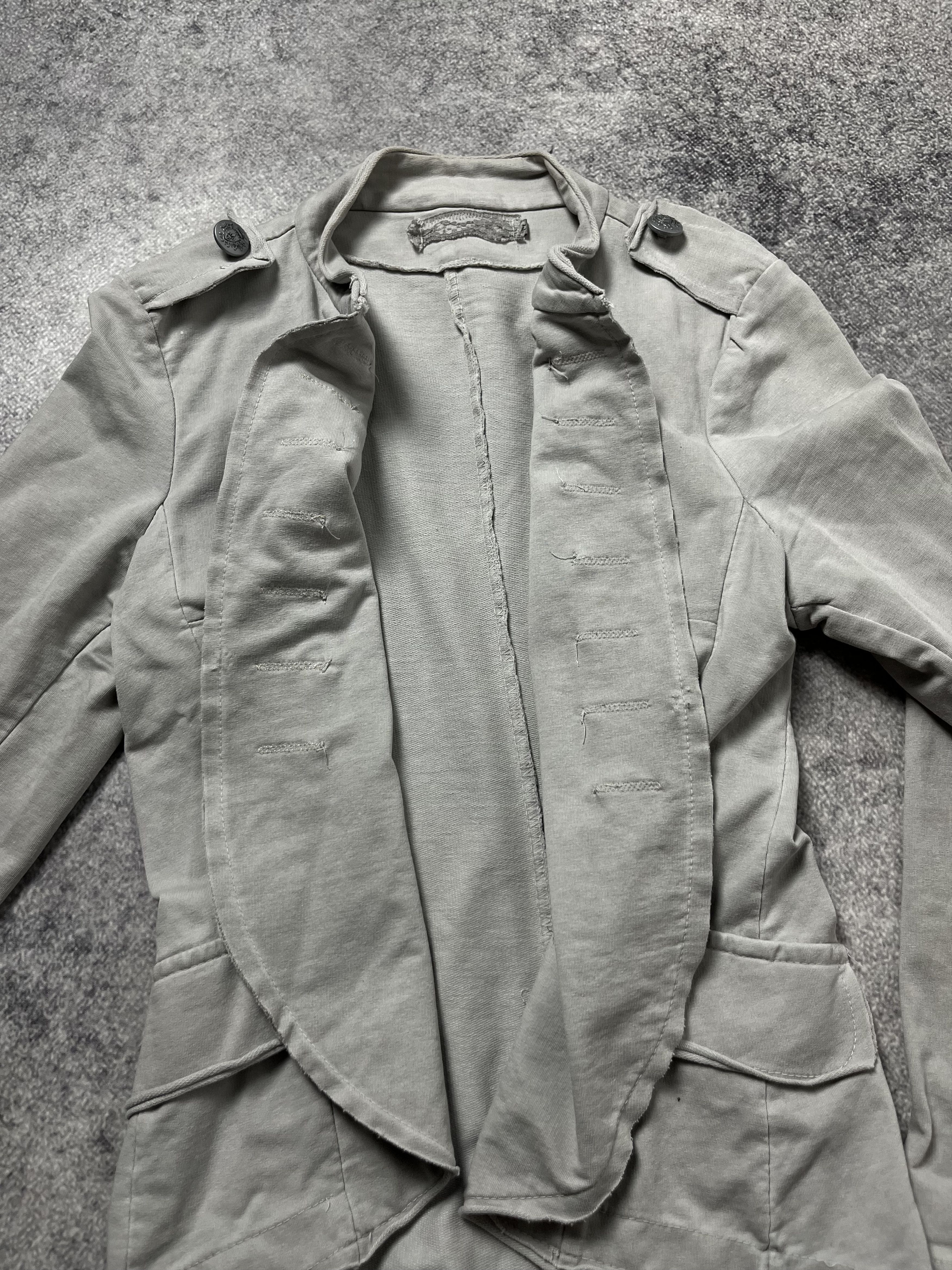 Hedi Slimane 🔥90s Napoleon Military Jacket Japan PPFM Saint Laurent Vibe Size L / US 10 / IT 46 - 7 Thumbnail