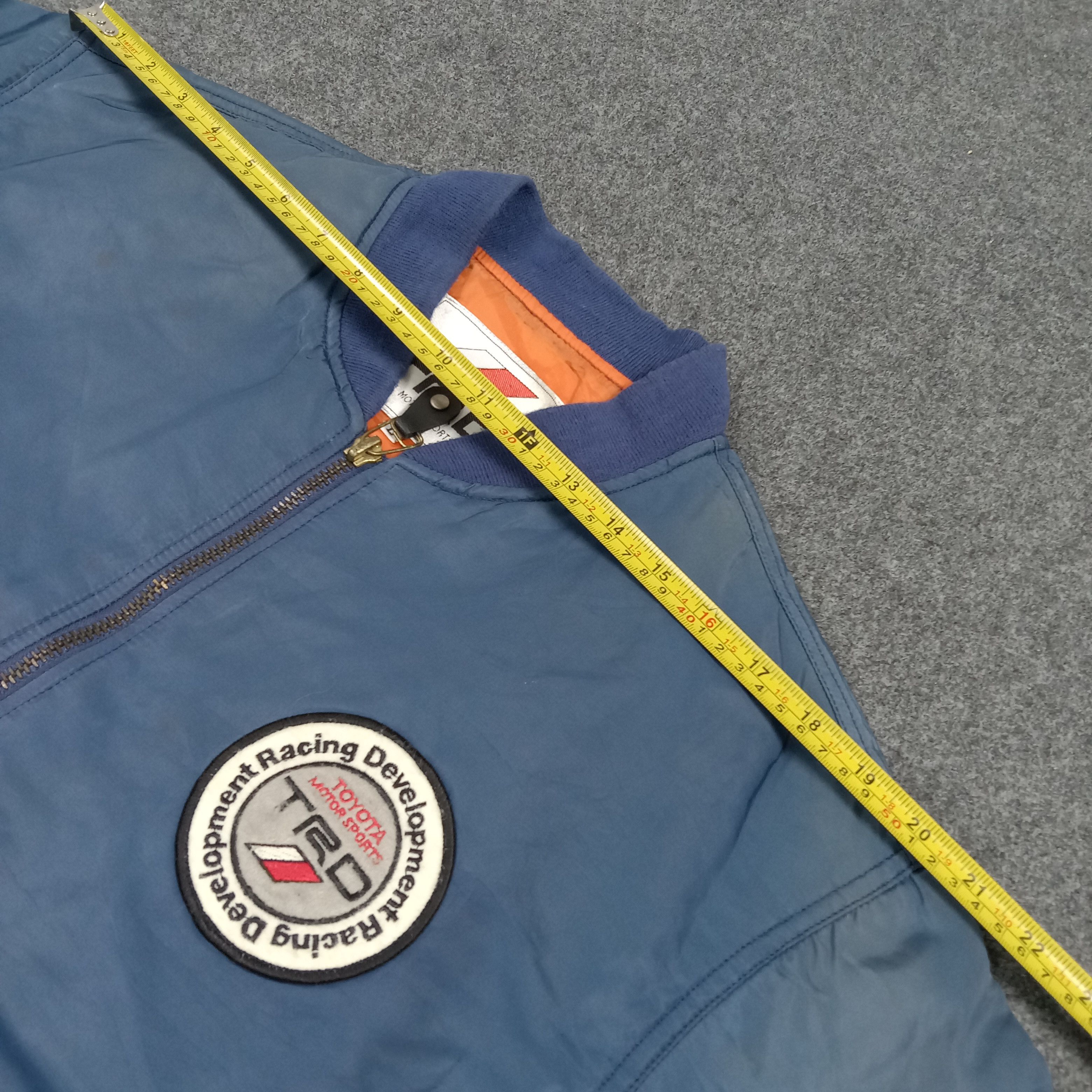 Japanese Brand 90s Toyota TRD Retro MA-1 Style Bomber C274N3 Size US L / EU 52-54 / 3 - 8 Thumbnail