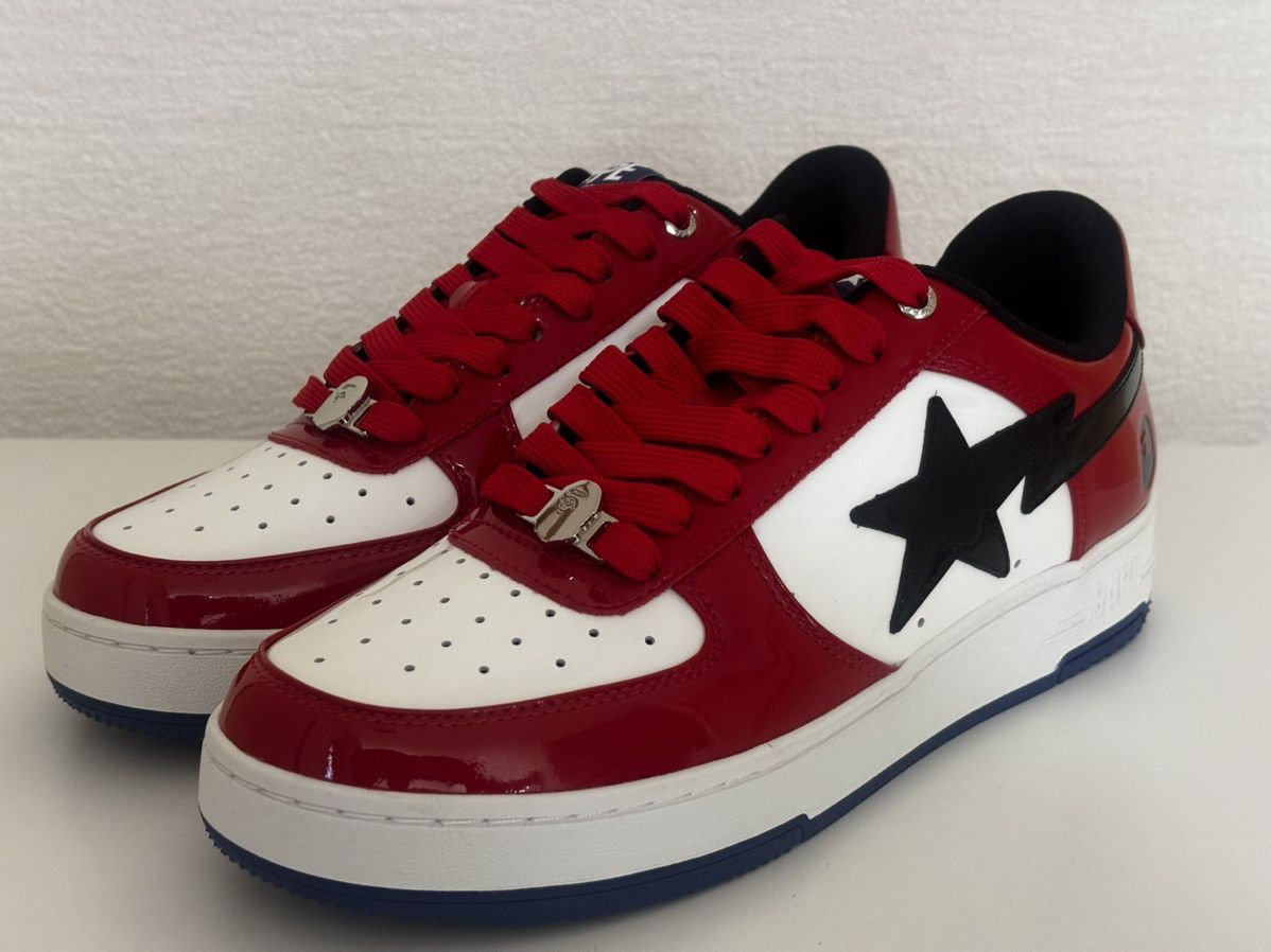 Bape Authentic ape bape bape sta #1 red US 11 new bapesta Size US 11 / EU 44 - 2 Thumbnail