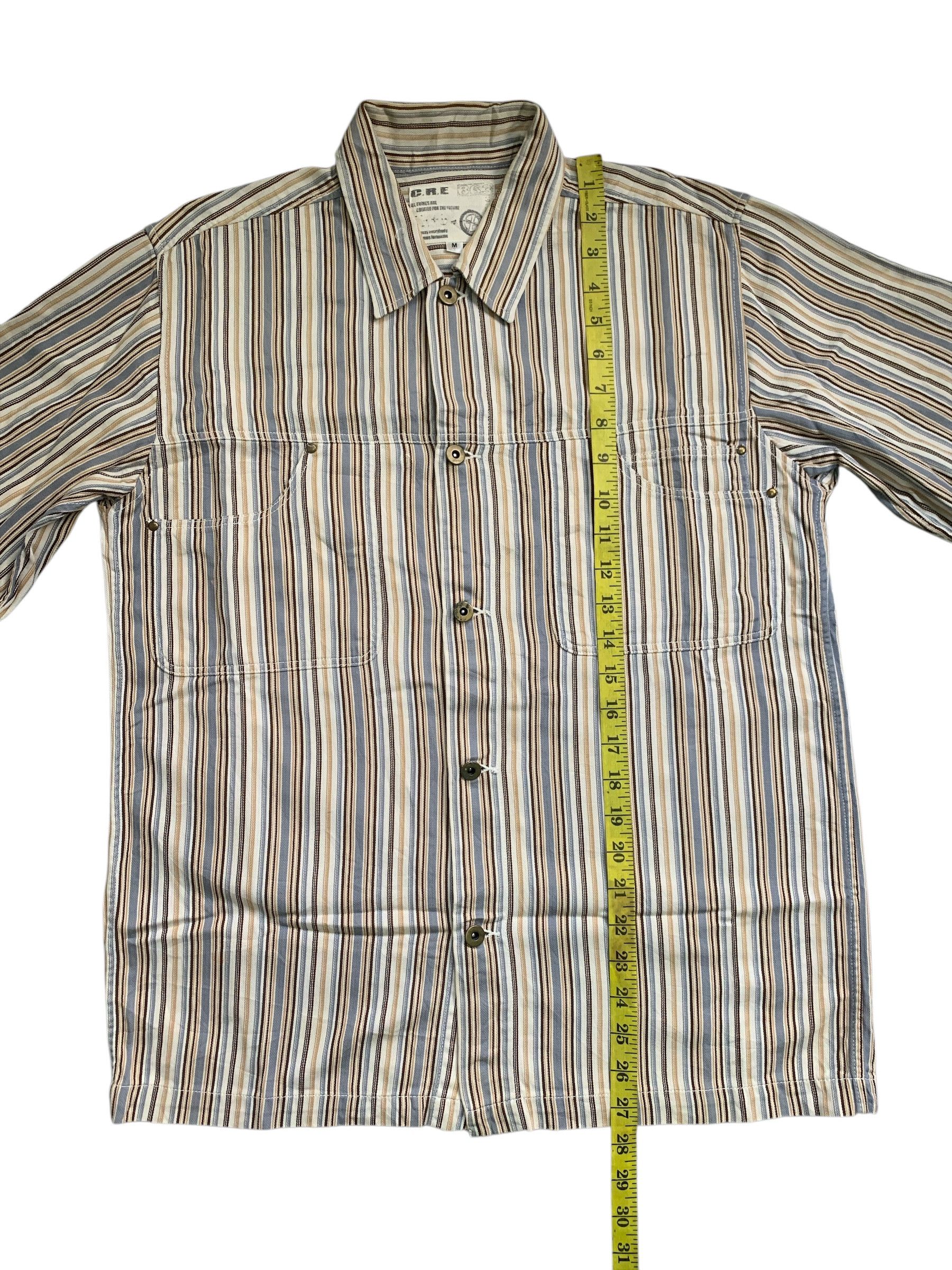 Designer × Japanese Brand Rare Design Vintage C.R.E 863 Soft Denim Shirts Size US M / EU 48-50 / 2 - 10 Thumbnail