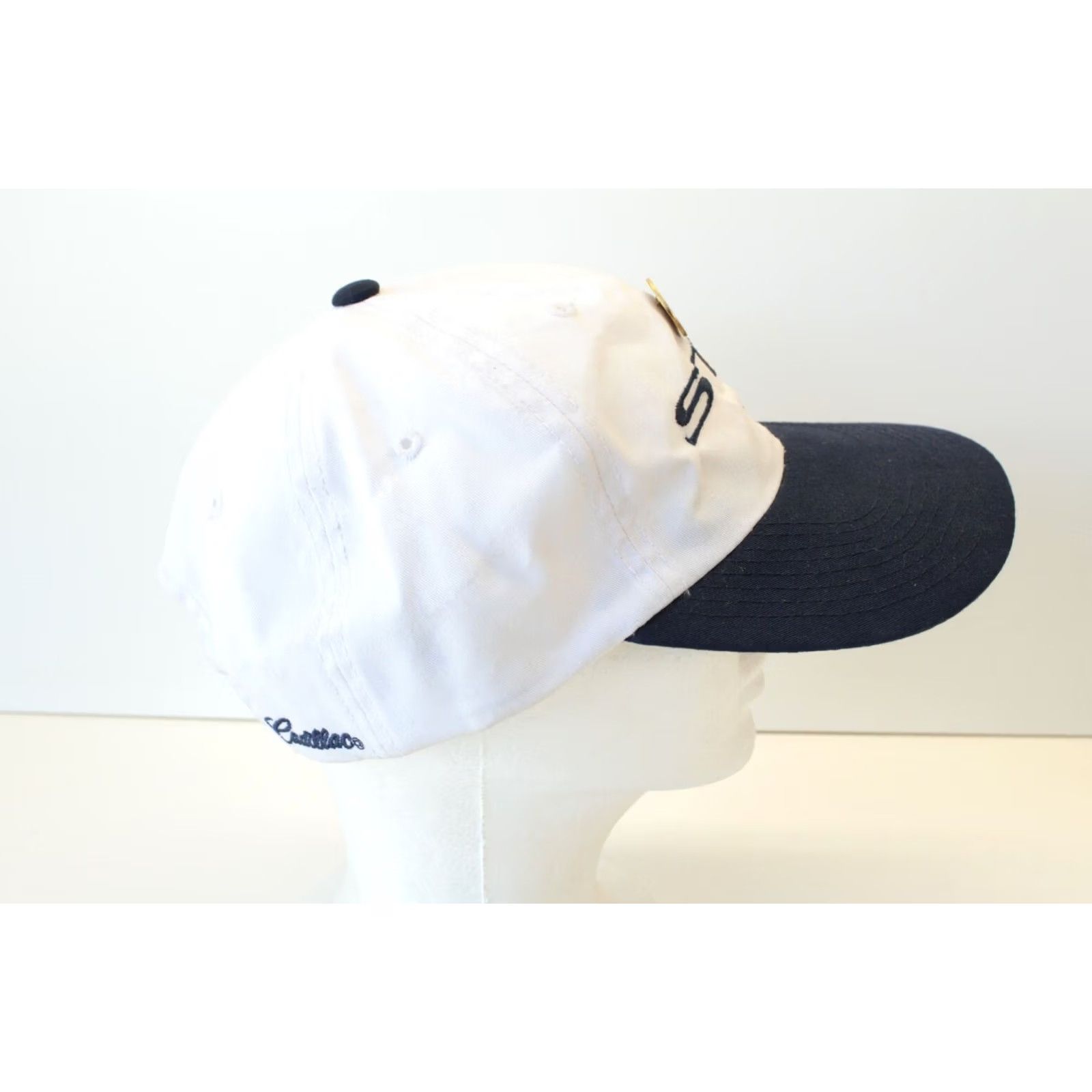 Sports Specialties VINTAGE Sports Specialties Cadillac STS Hat Snapback White Unisex Adults One Size Adjustable Casual Baseball Cap Size ONE SIZE - 3 Thumbnail