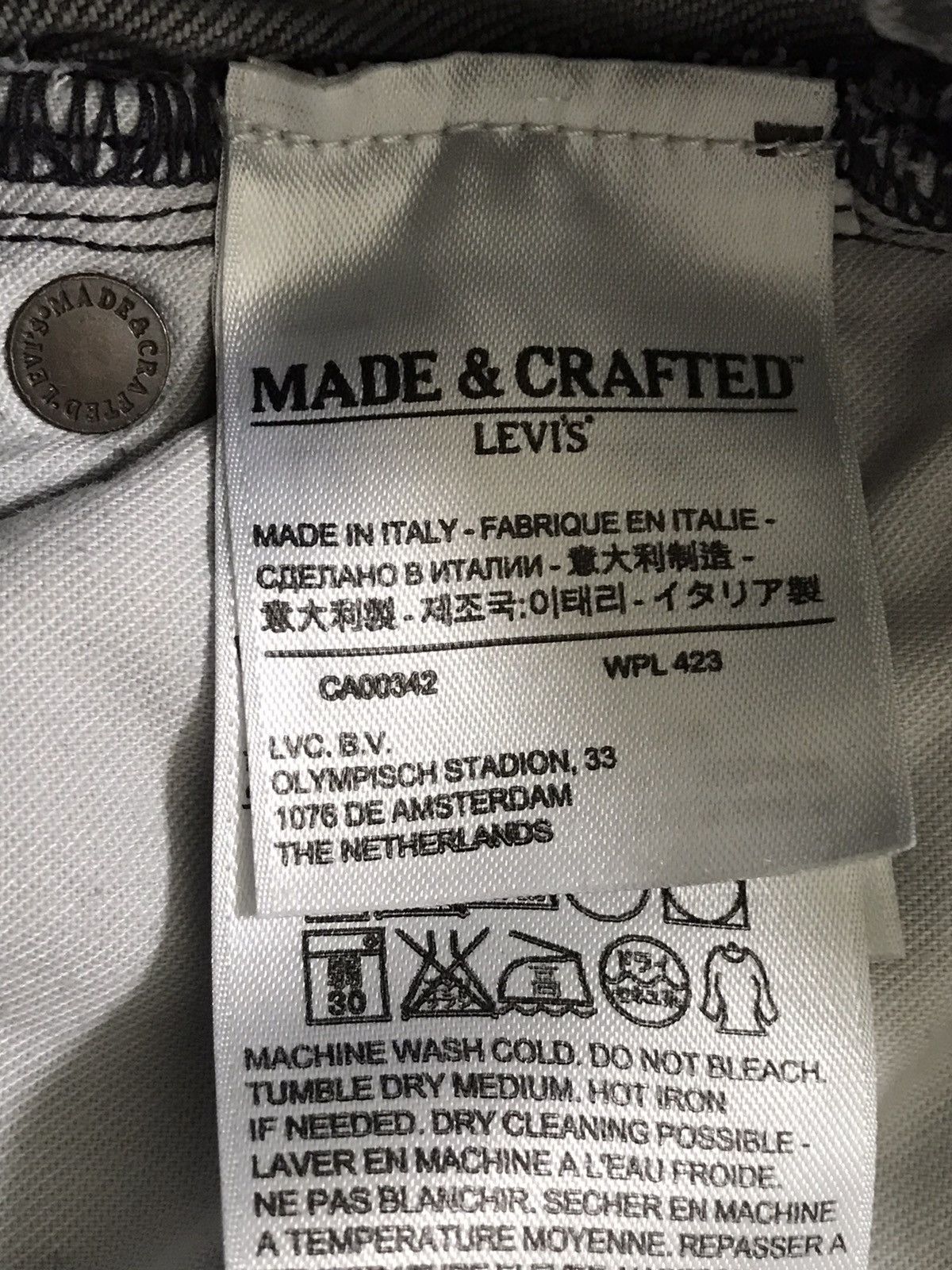 Levi's Made & Crafted Levi's made & crafted shuttle paint splash skinny jeans Size US 32 / EU 48 - 16 Thumbnail