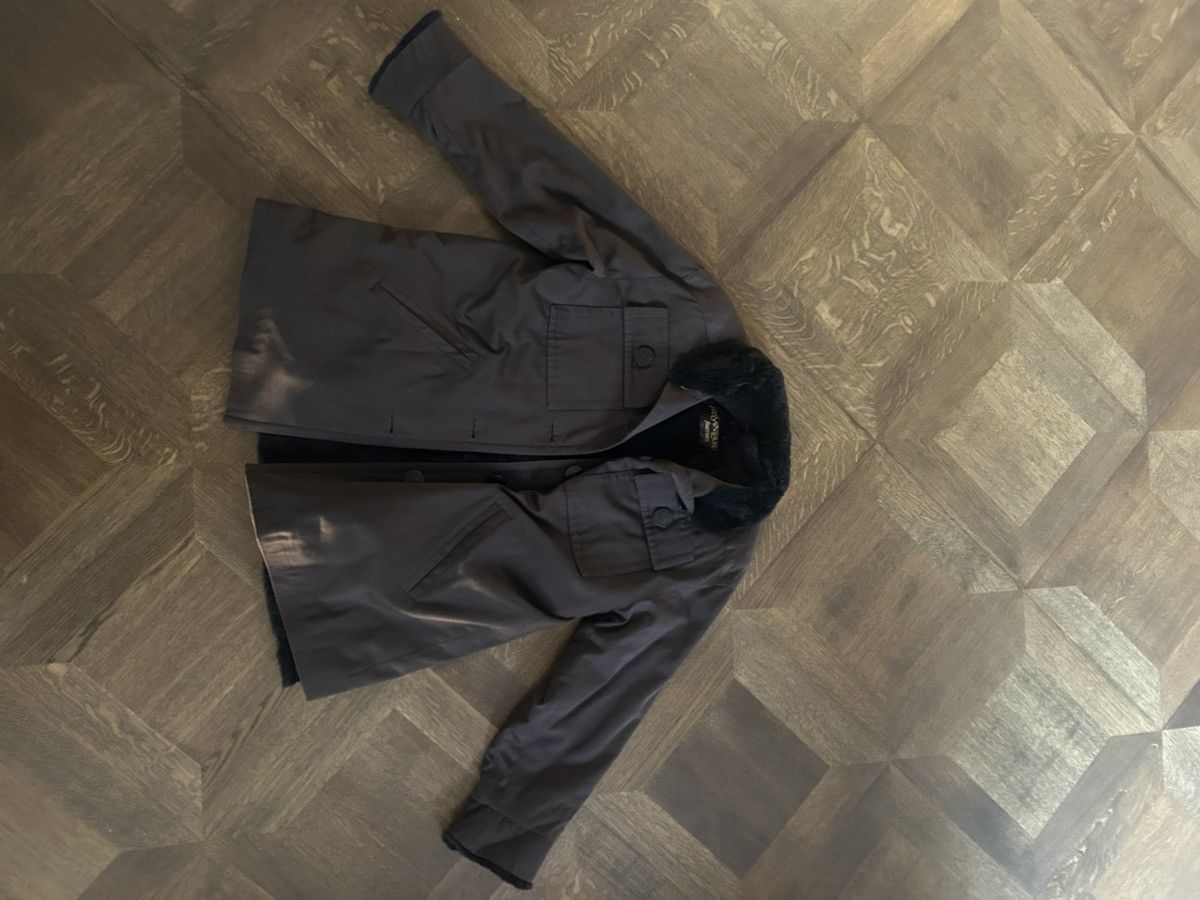 Saint Laurent Paris × Vintage × Yves Saint Laurent YSL Yves Saint Laurent fourrures fur bomber brown jacket Size US M / EU 48-50 / 2 - 11 Thumbnail