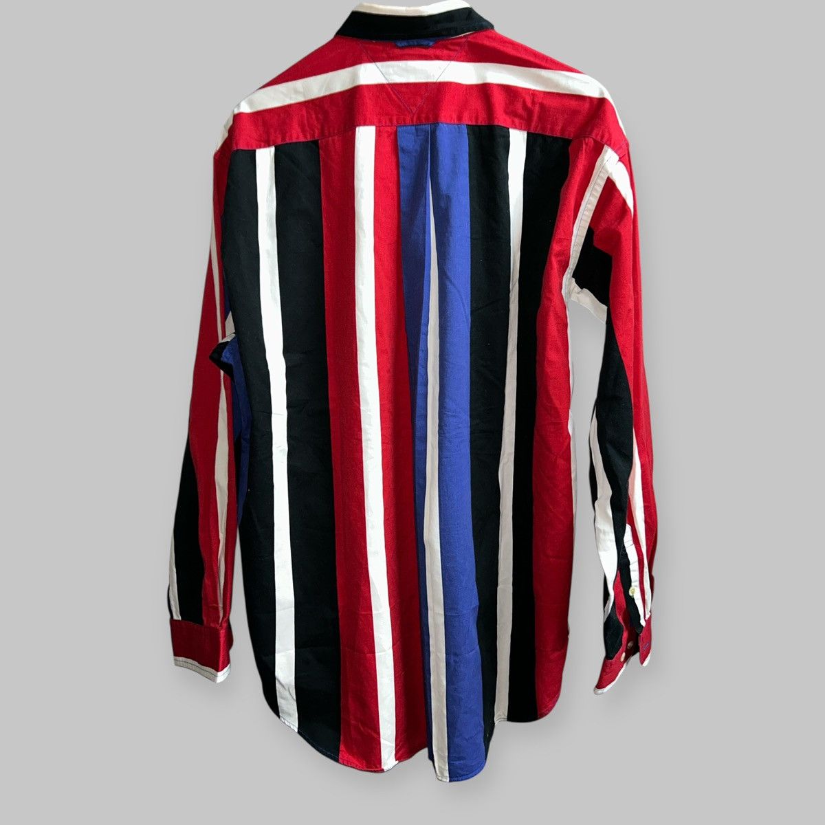 Tommy Hilfiger Striped Multicolor Button Up Longsleeve Shirt Size US L / EU 52-54 / 3 - 4 Thumbnail