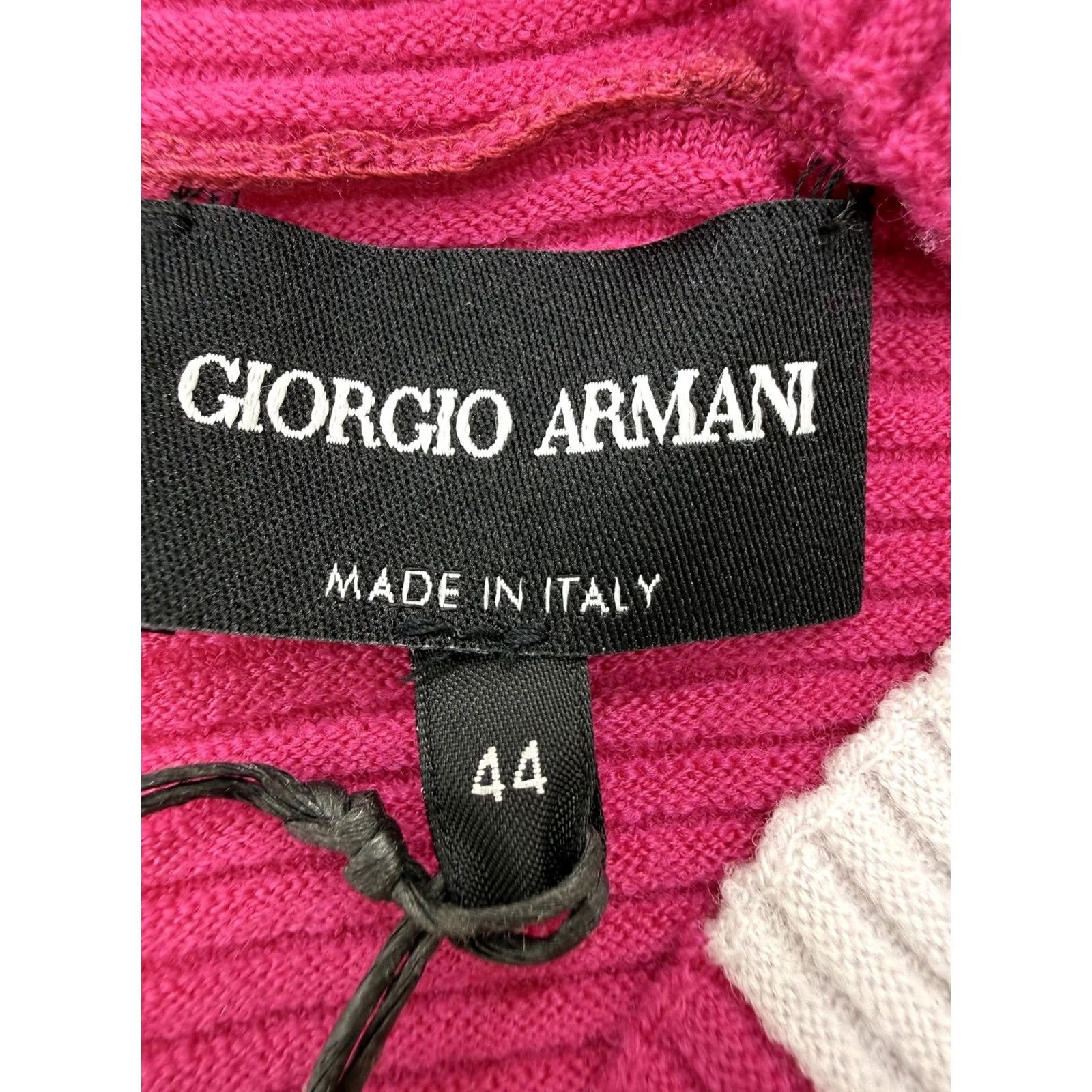 Giorgio Armani Giorgio Armani Women's Multi-color Block Turtleneck Sweater 44 BNWT Size M / US 6-8 / IT 42-44 - 4 Thumbnail