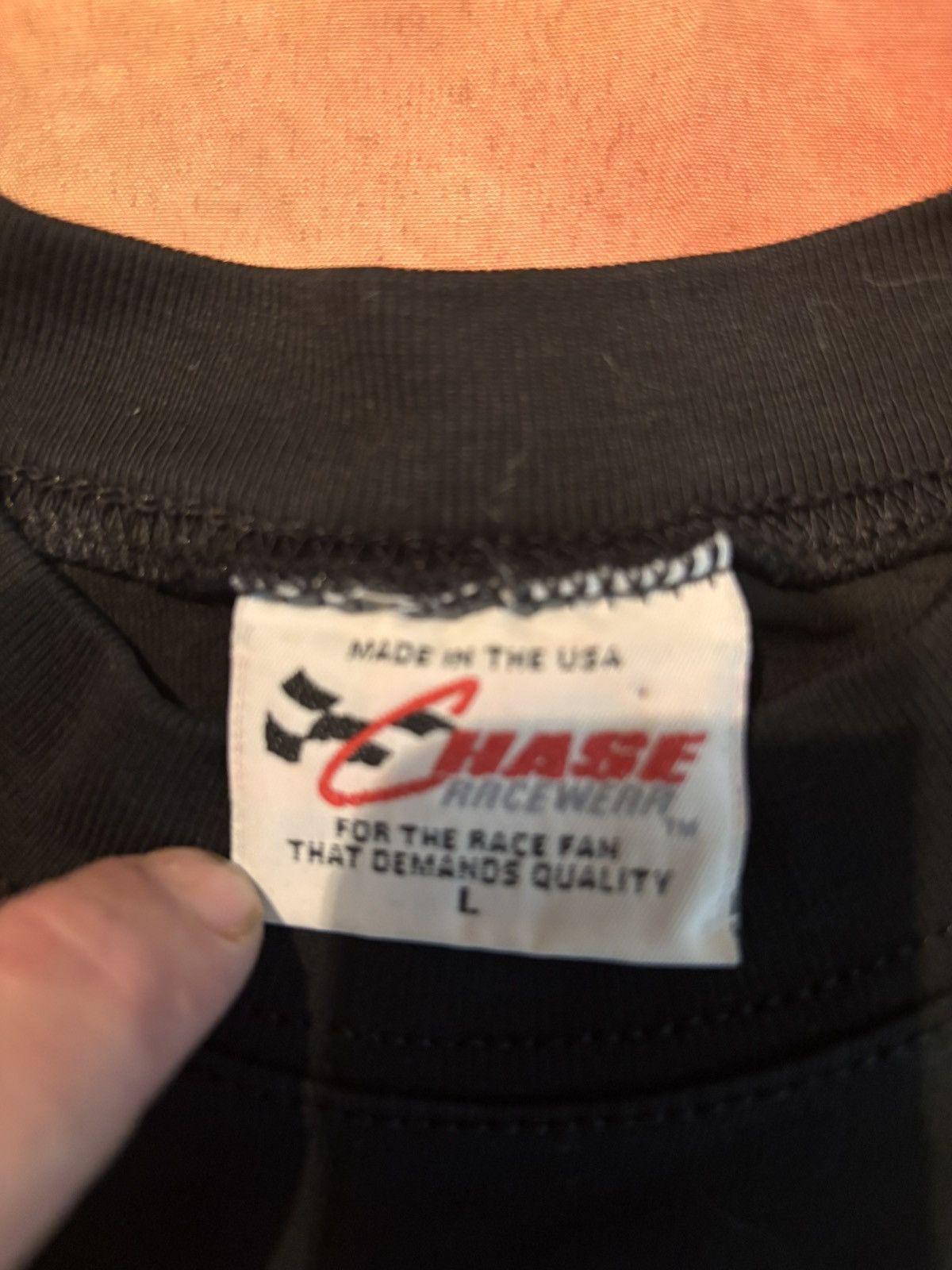 Chase Authentics × Vintage Vintage 90s Dale Earnhardt born to run single stitch shirt. Size US L / EU 52-54 / 3 - 5 Thumbnail