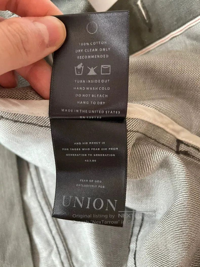 Fear of God Fear of God x Union Denim Jacket. Size US S / EU 44-46 / 1 - 3 Thumbnail