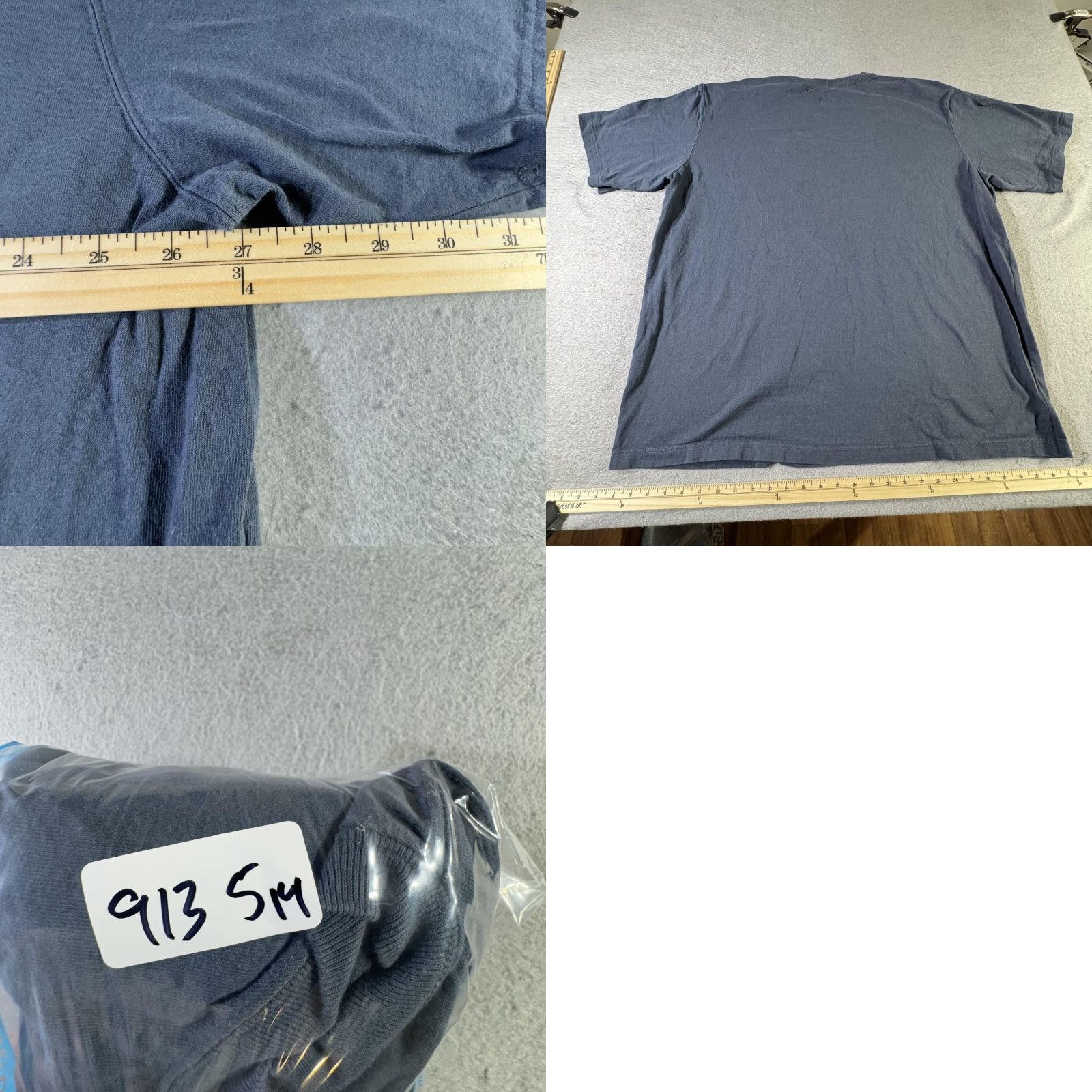 Carhartt VINTAGE Carhartt Shirt Mens 2XL Blue Pocket Tee Original Fit Workwear Heavyweight Size US XXL / EU 58 / 5 - 8 Thumbnail
