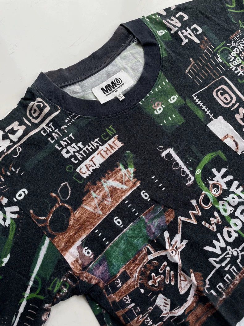 Maison Margiela Maison Margiela Mid-length graffiti T-shirt 2504-Nextarrow Size S / US 4 / IT 40 - 3 Thumbnail
