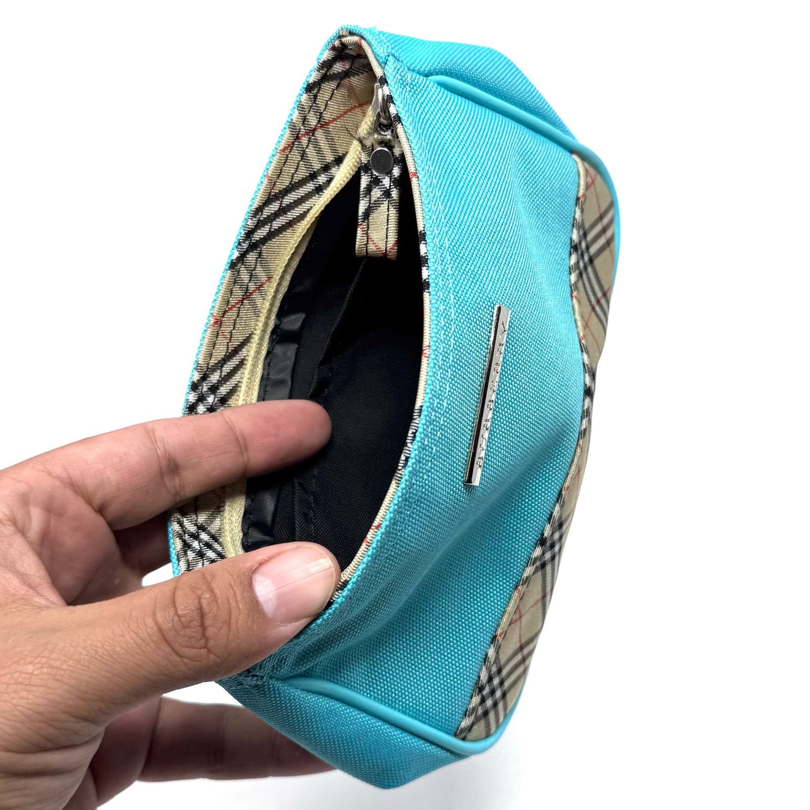 Burberry Burberry Zipper Pouch Size ONE SIZE - 9 Thumbnail