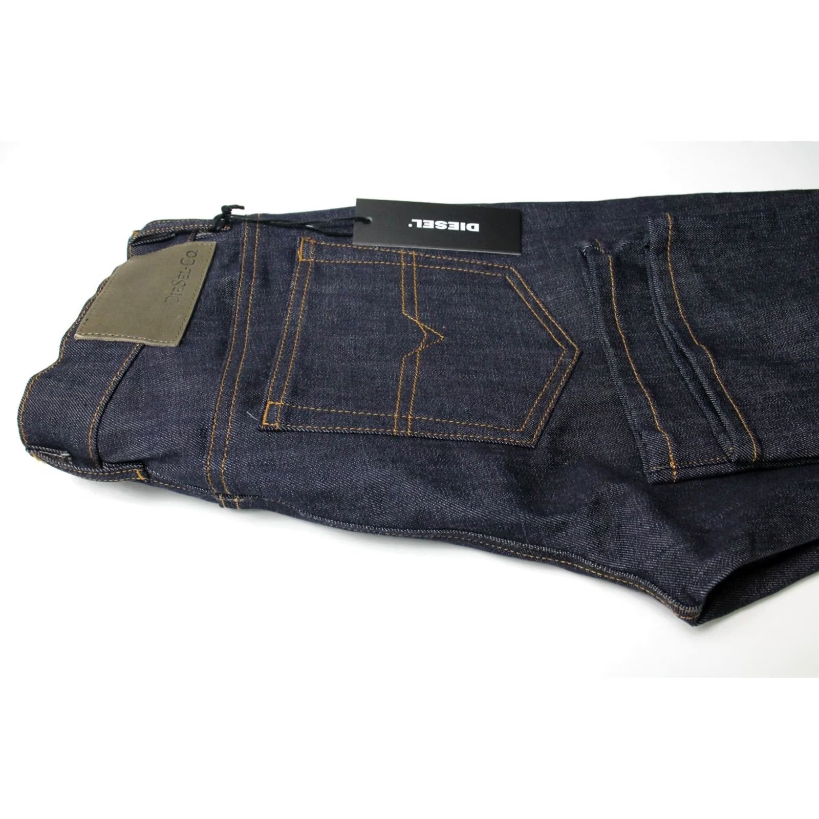 Diesel Diesel Jeans D-Roisin A Women's W27 Dark Blue Denim Stretch Zip Fly Pocket Slim Skinny Jeans Womens Side Pocket Diametrically Size 27" / US 4 / IT 40 - 5 Thumbnail