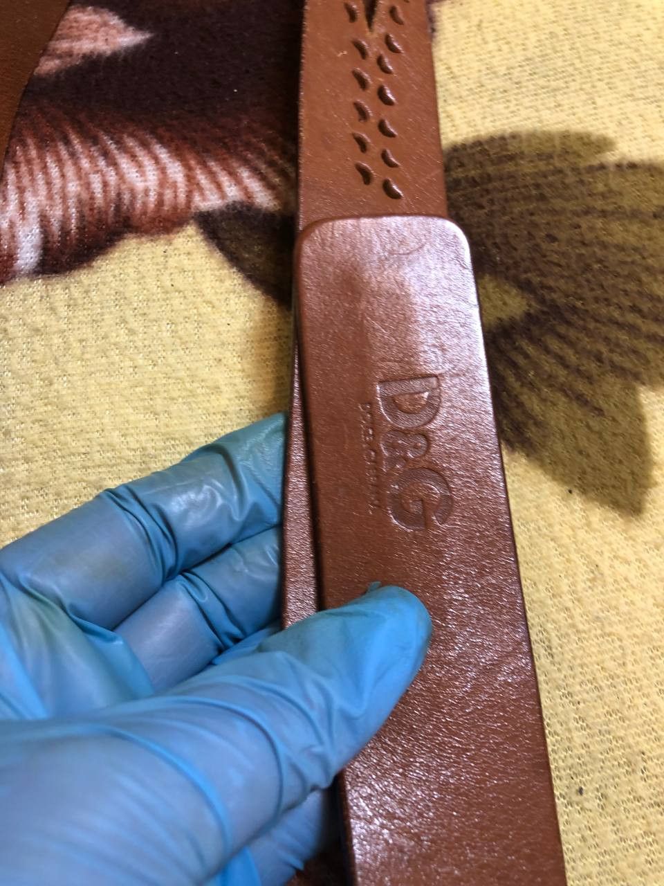Dolce & Gabbana Luxury Leather belt Dolce & Gabbana Brown Size ONE SIZE - 6 Thumbnail